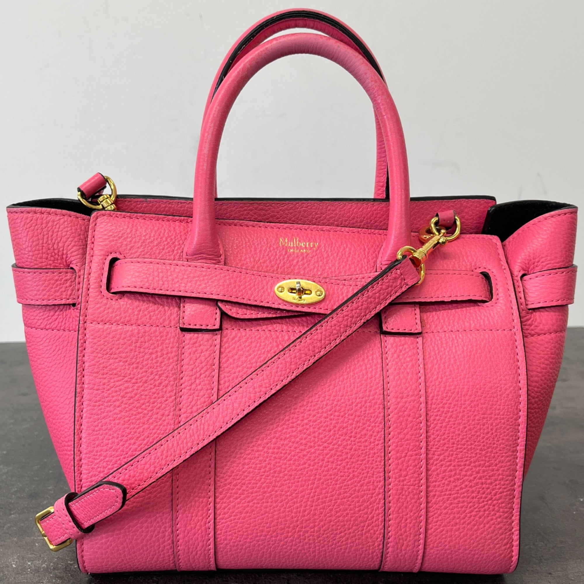 Women's Small Bayswater Tote Bag Pink