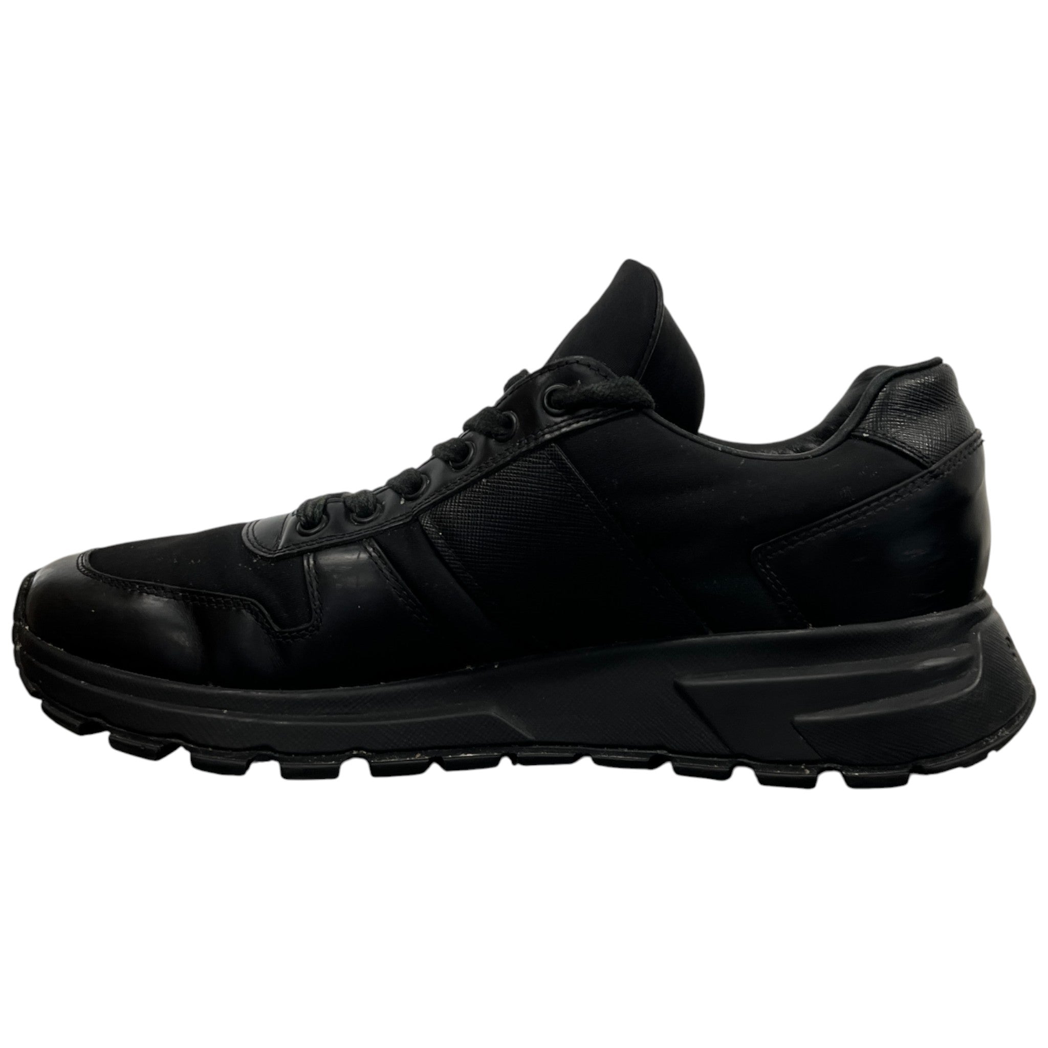 Men's Runners Low Trainers Black Size EU 41 / UK 7