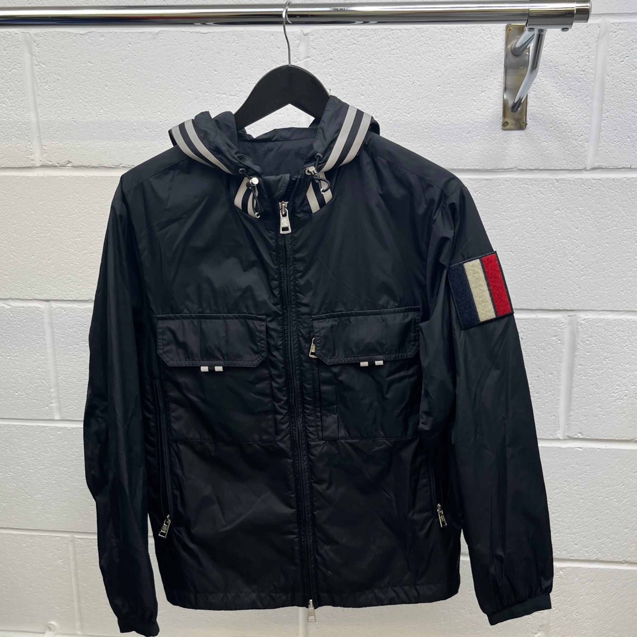 Men's Abbe Windbreaker Black Size 0/XS