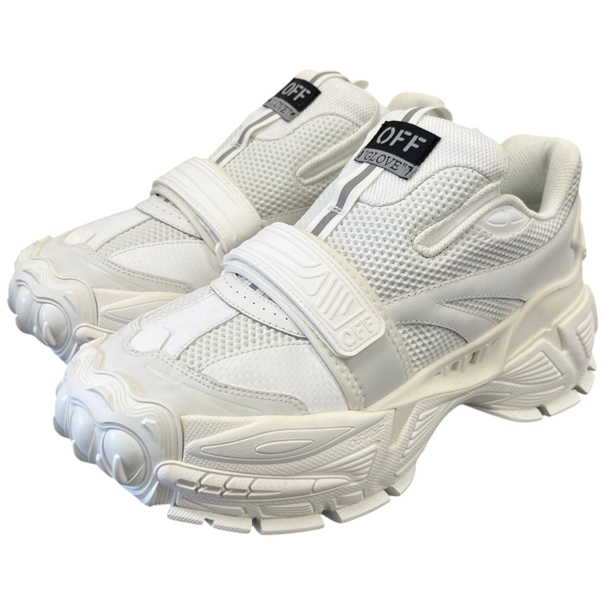 Men's Glove Low Trainers White Size EU 45 / UK 11