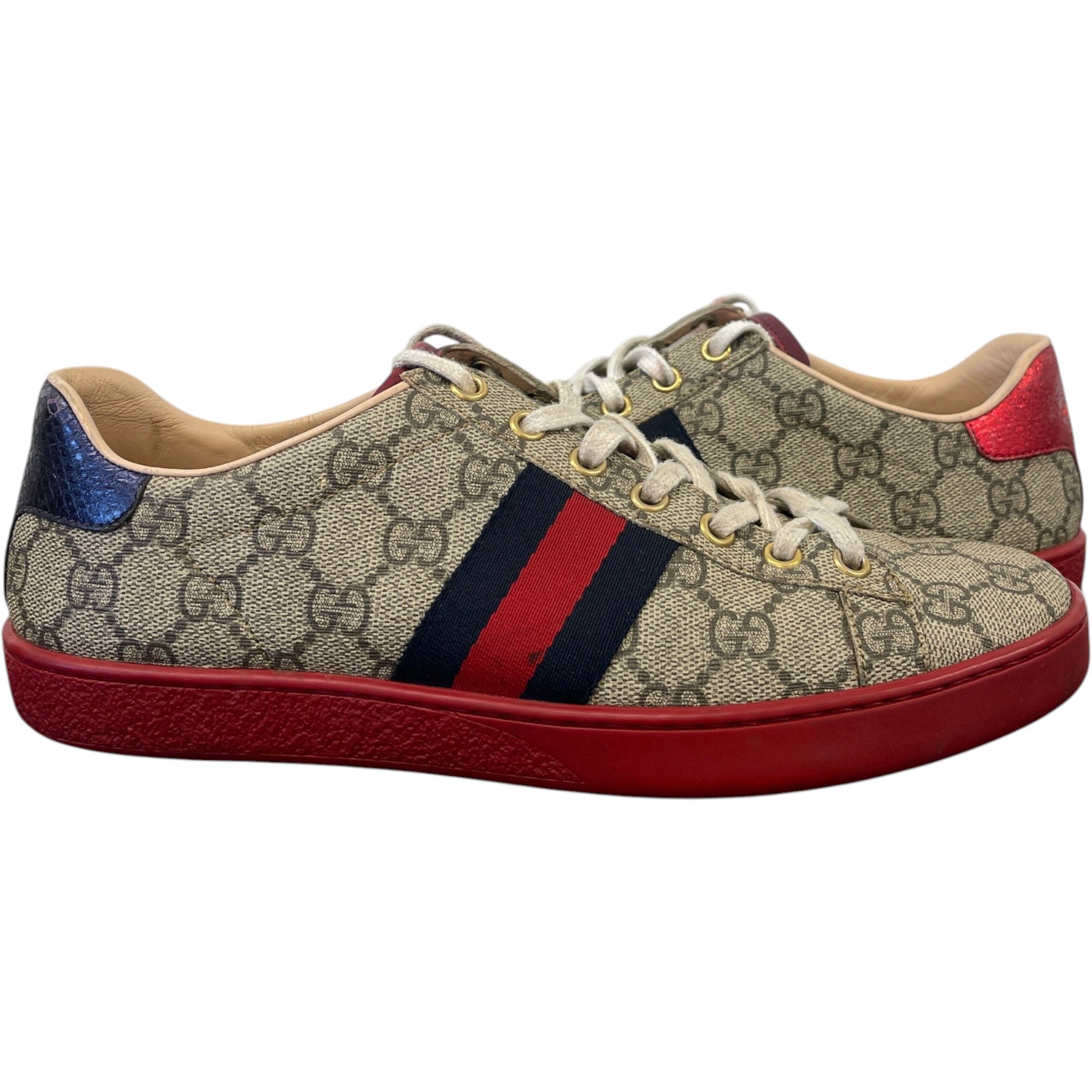 Women's Ace Low Trainers Beige Size EU 37.5 / UK 4.5