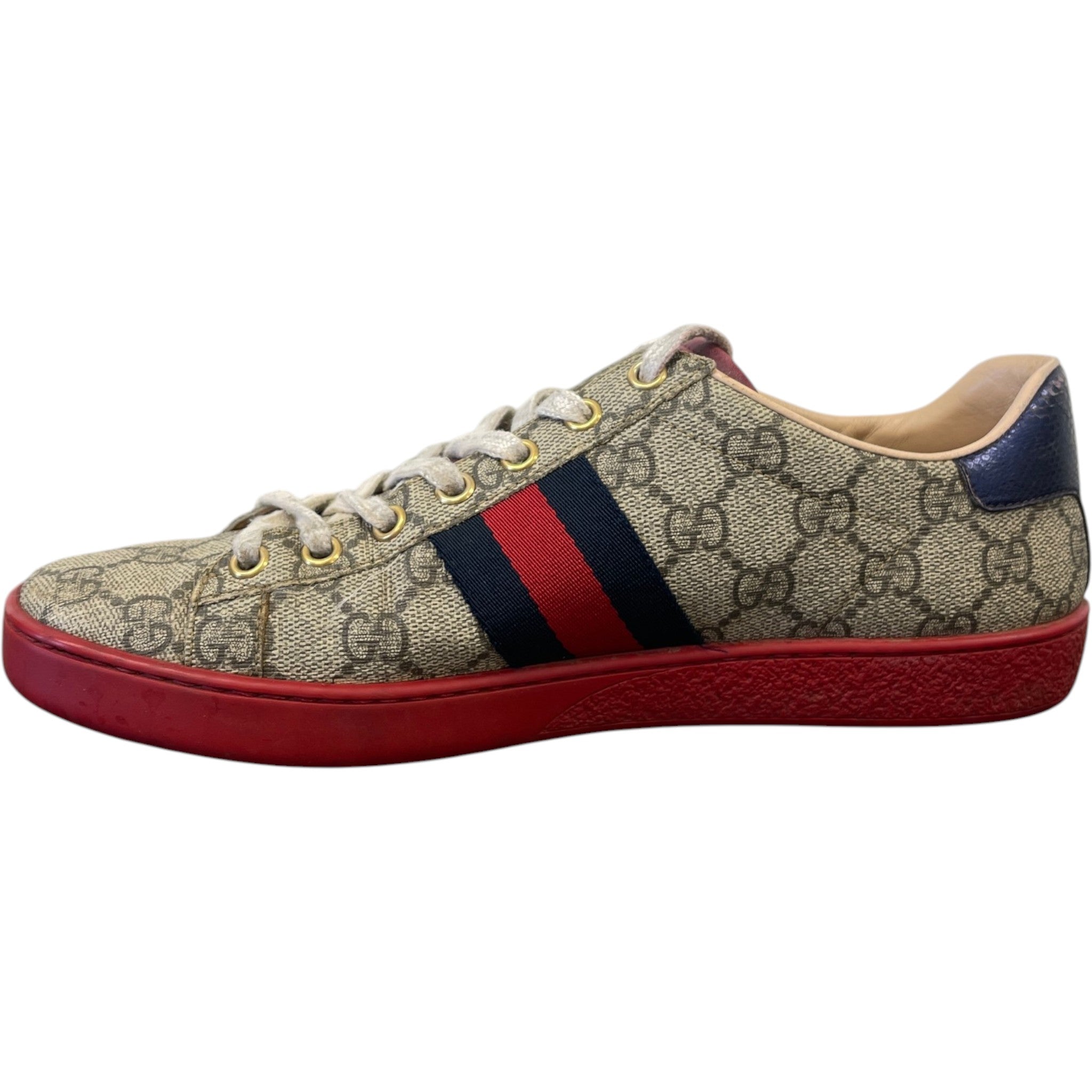 Women's Ace Low Trainers Beige Size EU 37.5 / UK 4.5