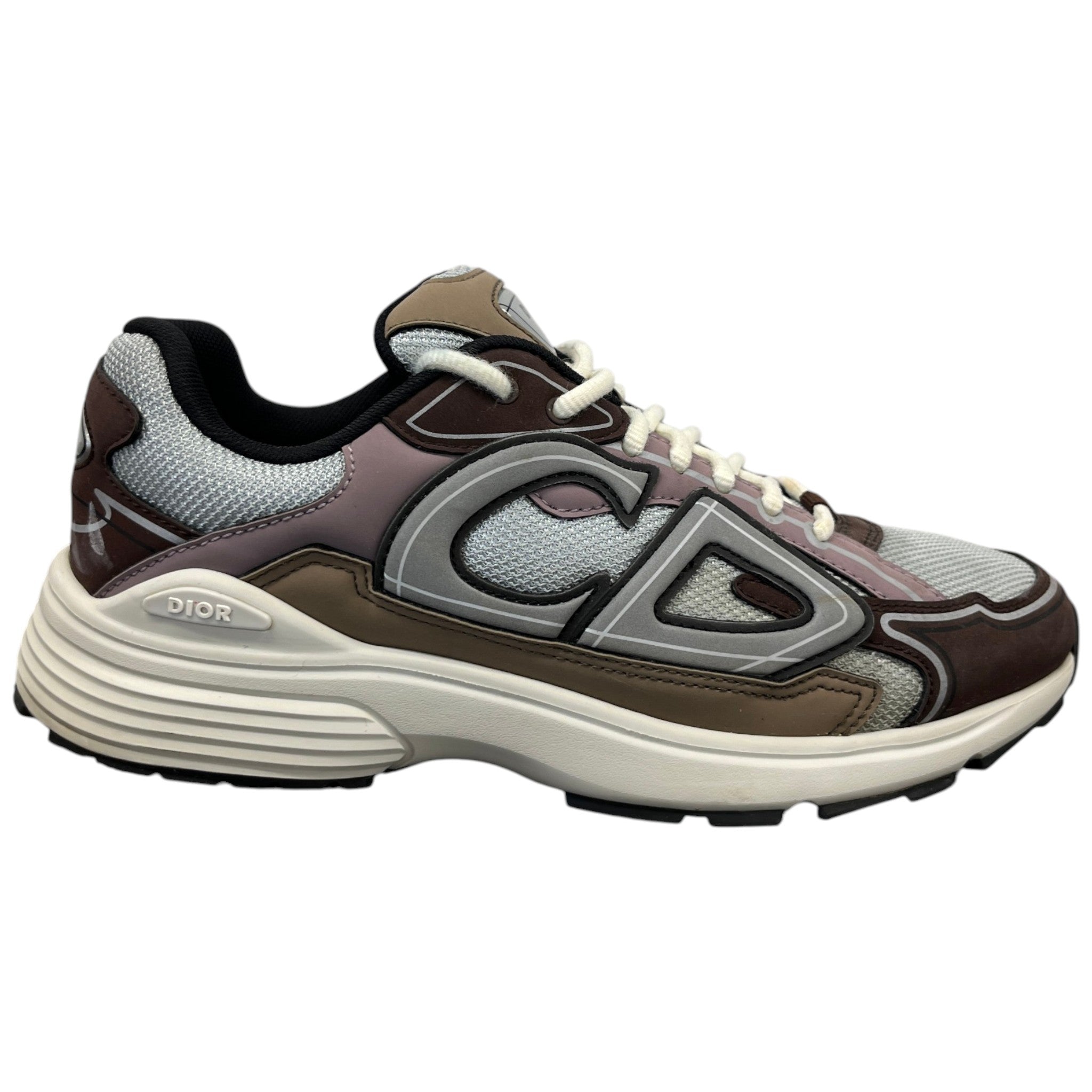 Men's B30 Low Trainers Burgundy Size EU 41.5 / UK 7.5