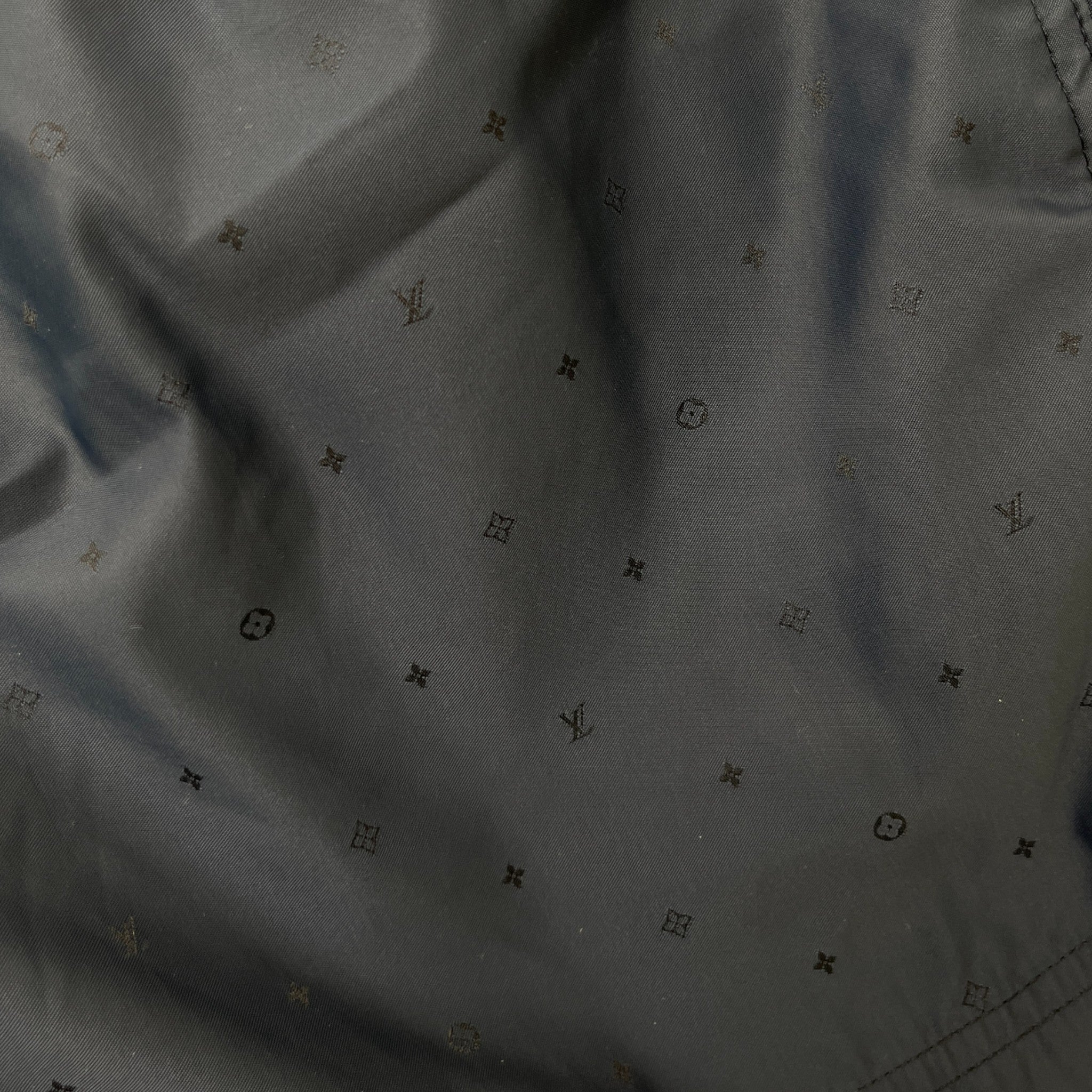 Men's Monogram Swim Shorts Navy Size M