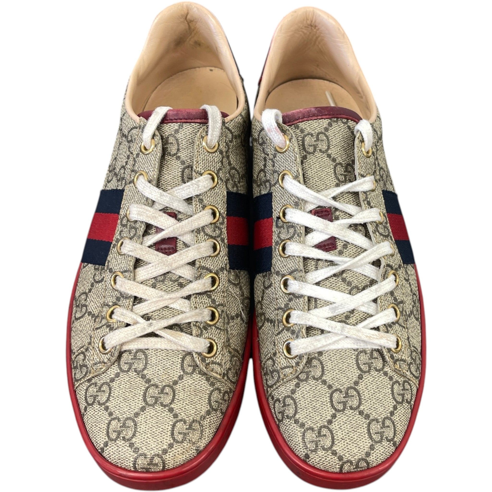 Women's Ace Low Trainers Beige Size EU 37.5 / UK 4.5
