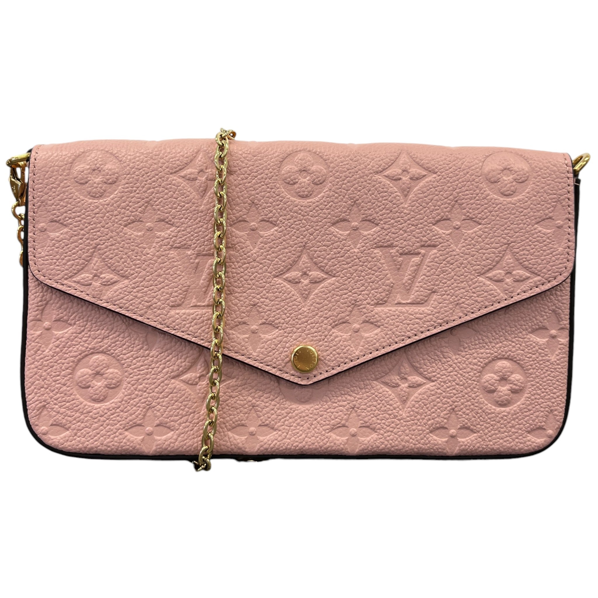 Women's Empreinte Leather Félicie Pochette Bag Pink