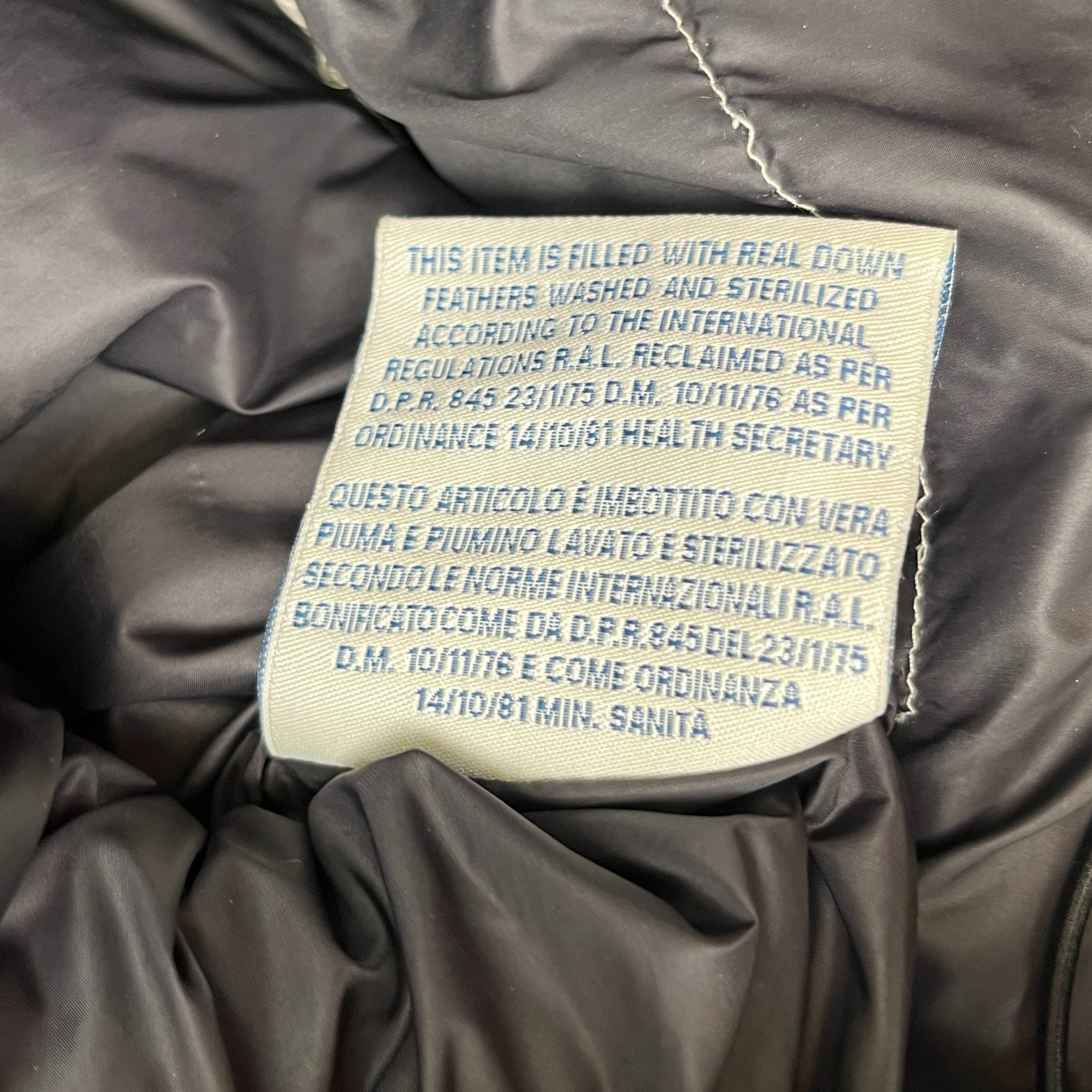 Men's Demar Down Jacket Black Size 2 / M