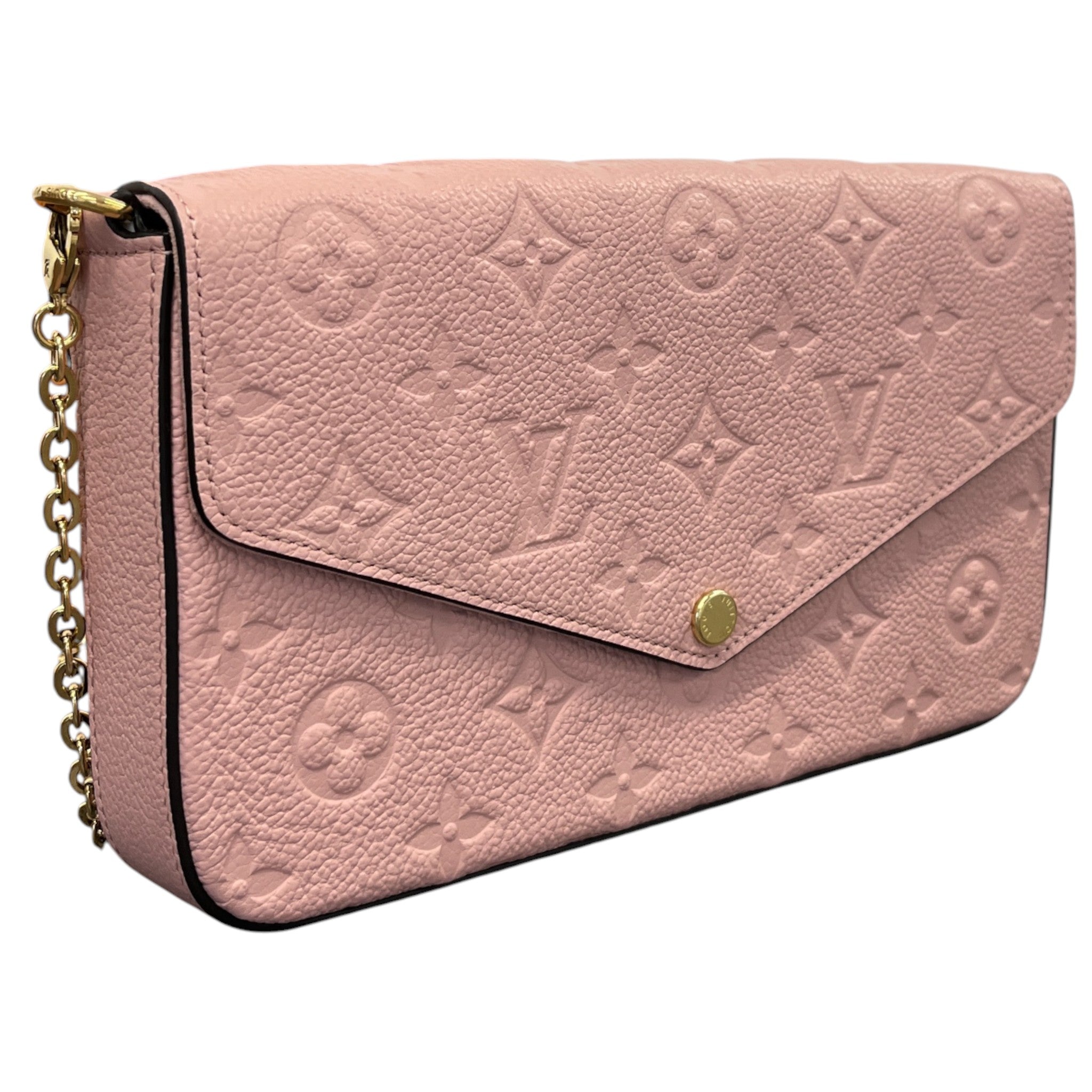 Women's Empreinte Leather Félicie Pochette Bag Pink