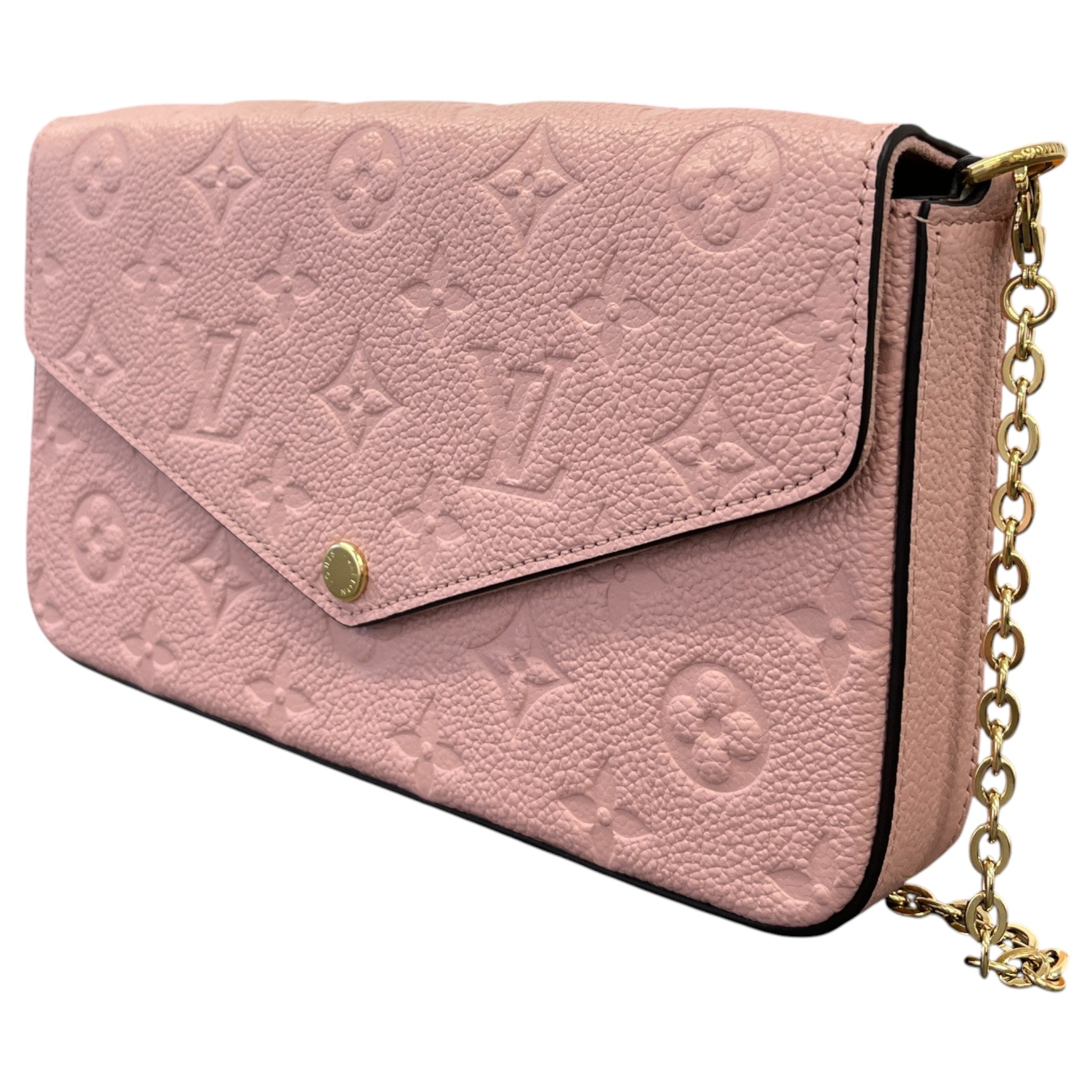 Women's Empreinte Leather Félicie Pochette Bag Pink