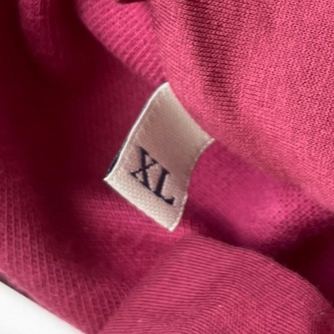 Women's Maglia Cardigan Jumper Burgundy Size XL