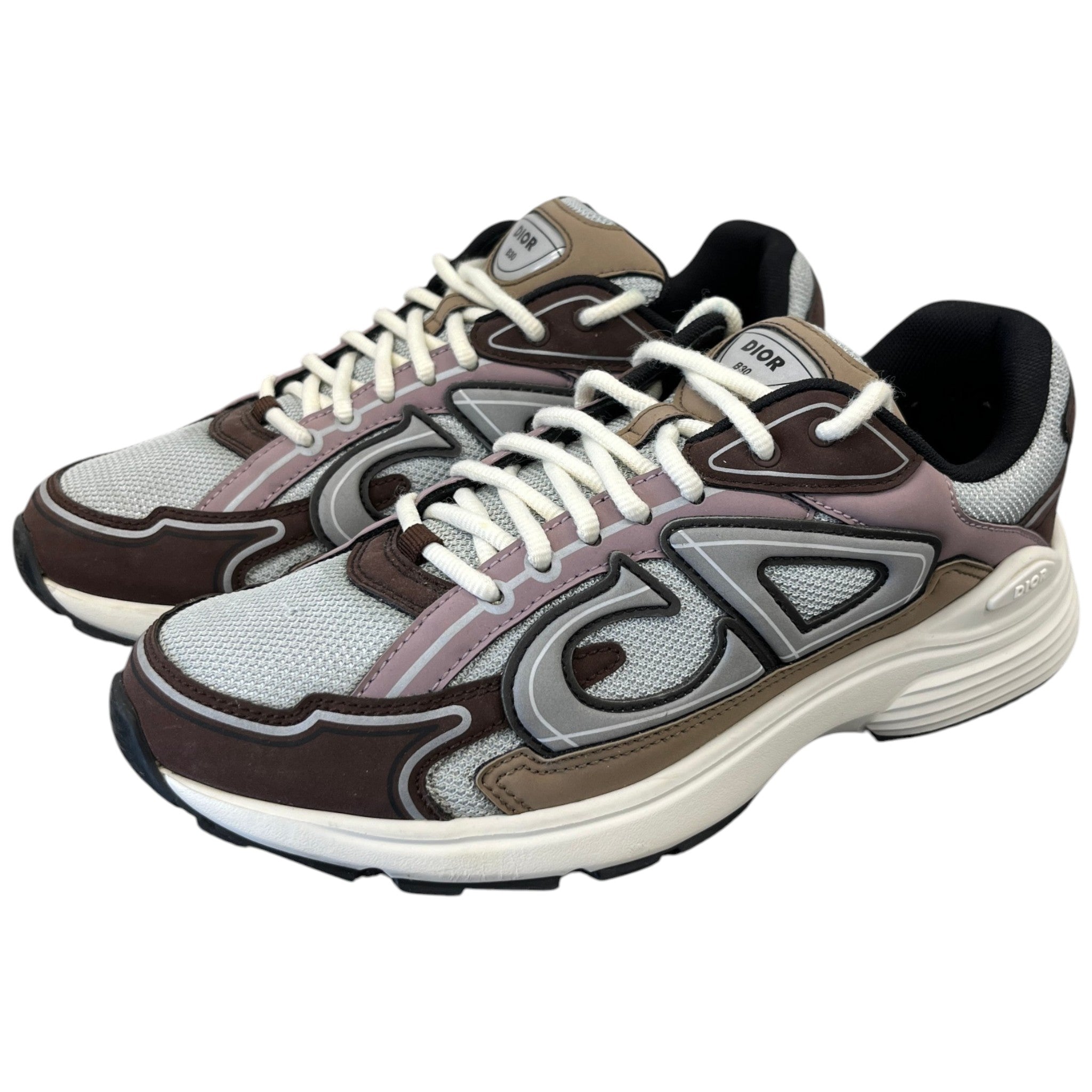 Men's B30 Low Trainers Burgundy Size EU 41.5 / UK 7.5