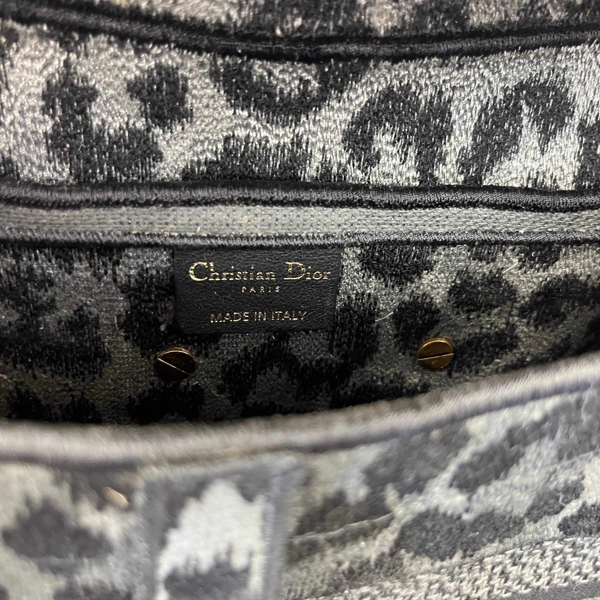 Women's Leopard Saddle Bag Charcoal