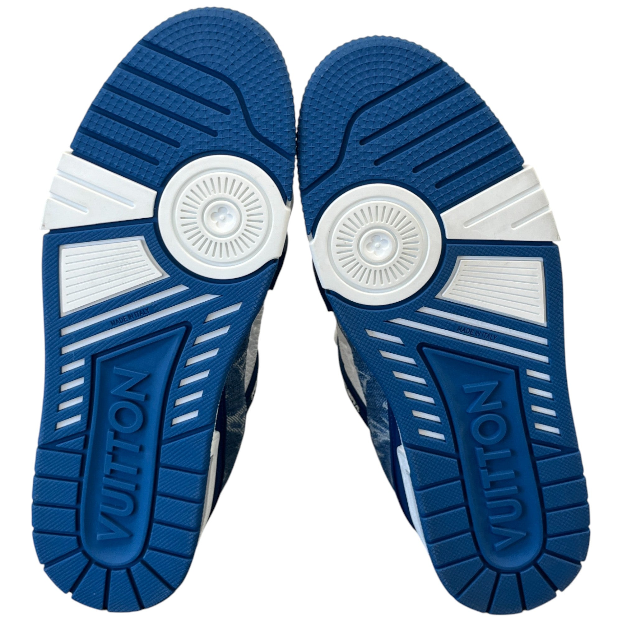 Men's Lv Denim Low Trainers Blue Size EU 41 / UK 7