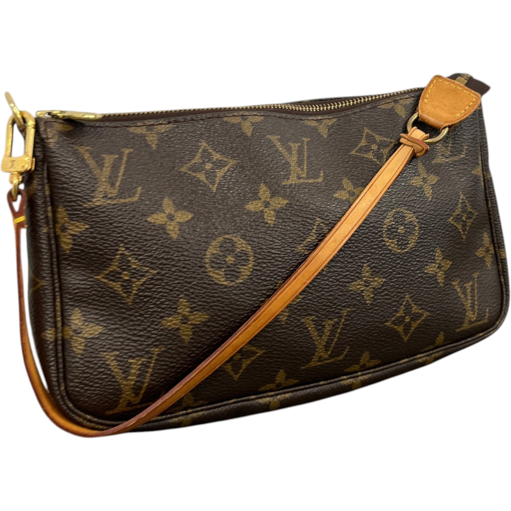 Women's Monogram Pochette Bag Brown