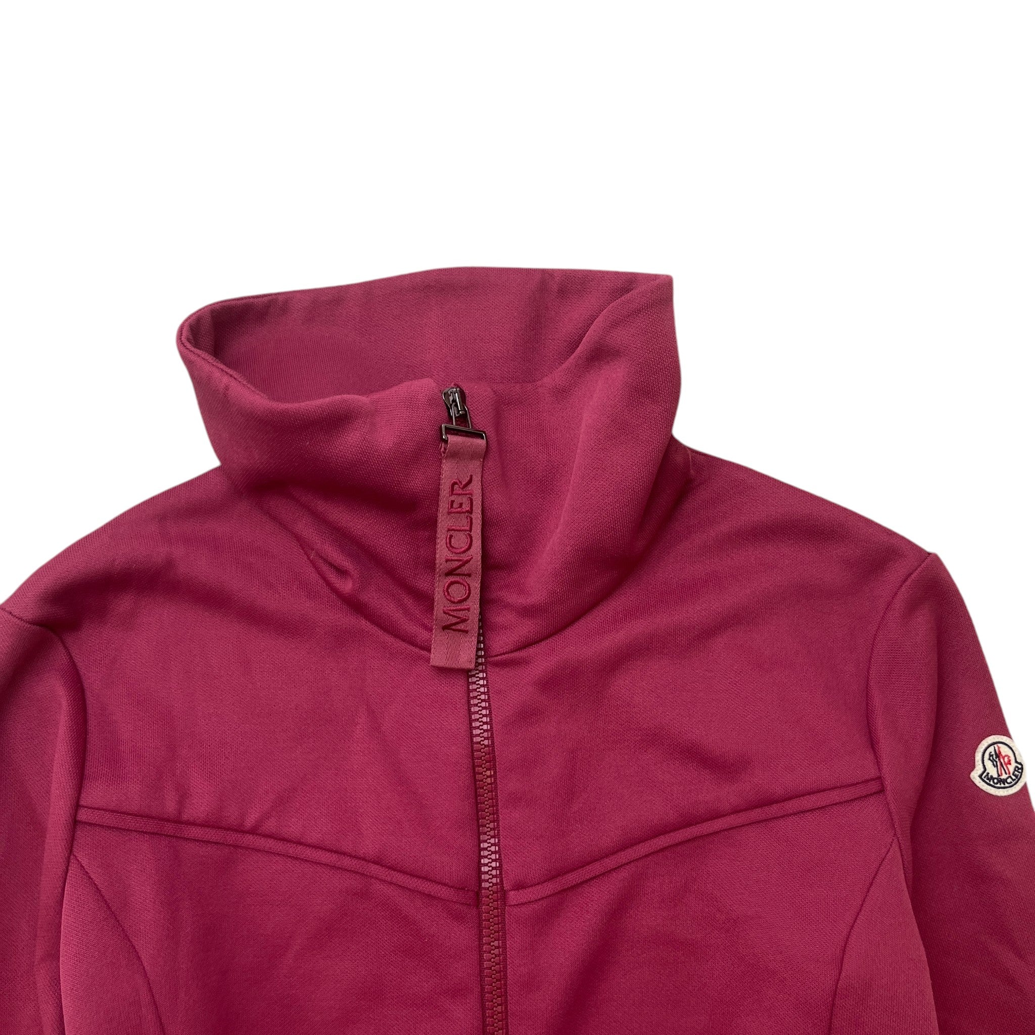 Women's Maglia Cardigan Jumper Burgundy Size XL