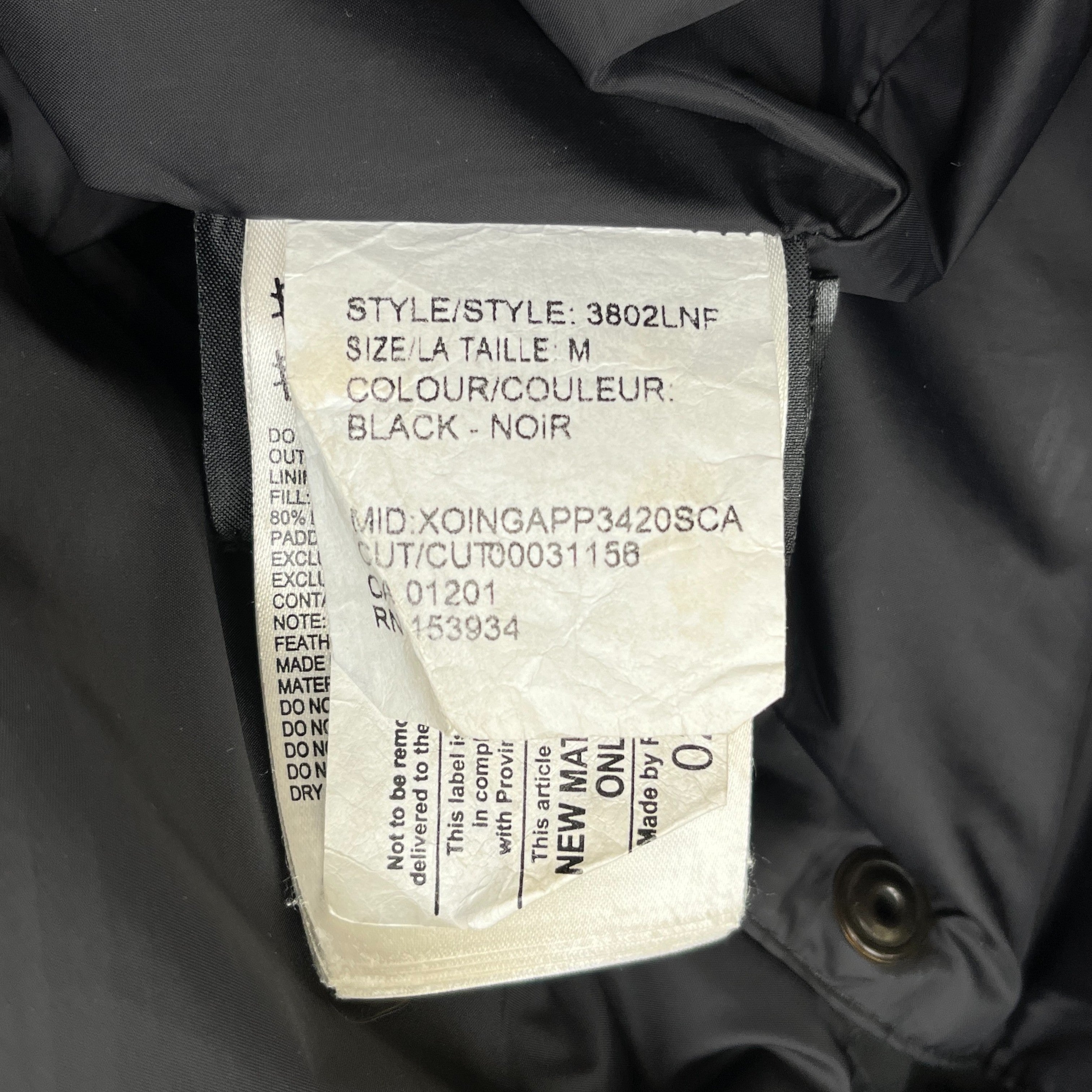 Women's Shelburne Down Jacket Black Size M