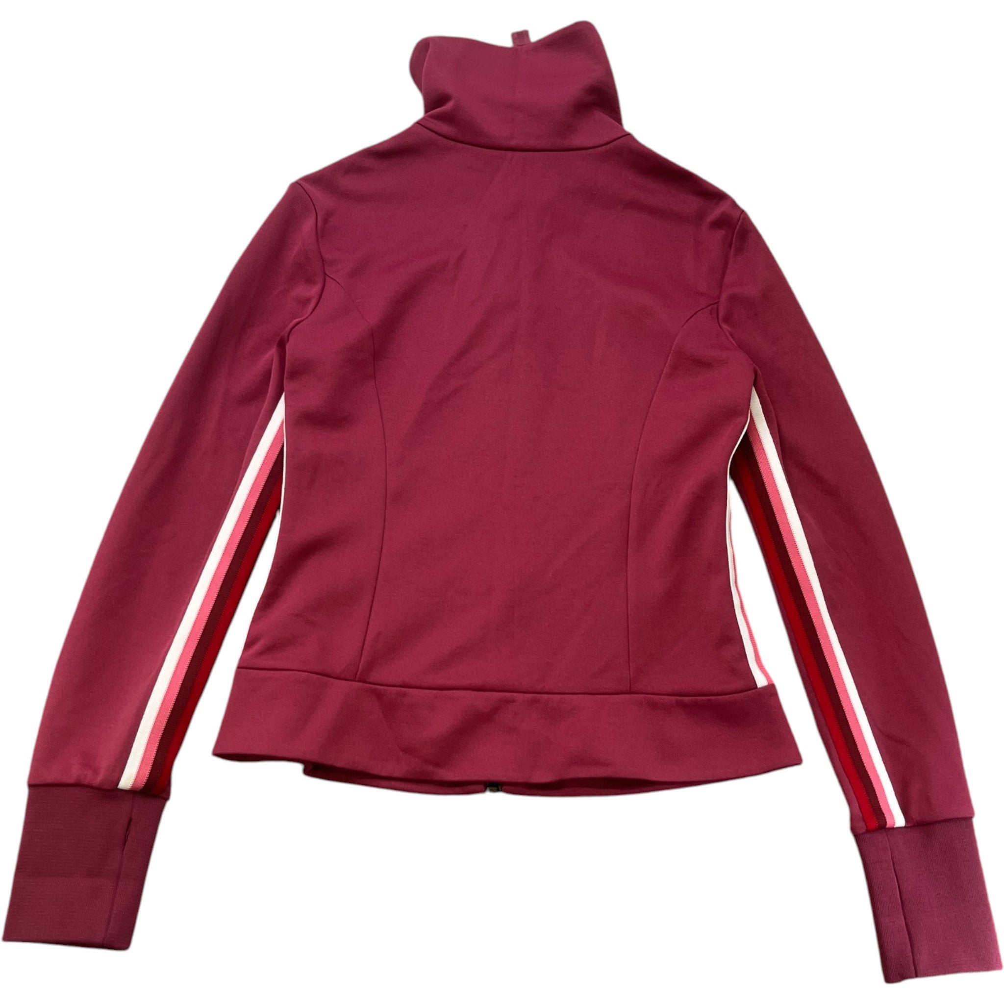 Women's Maglia Cardigan Jumper Burgundy Size XL