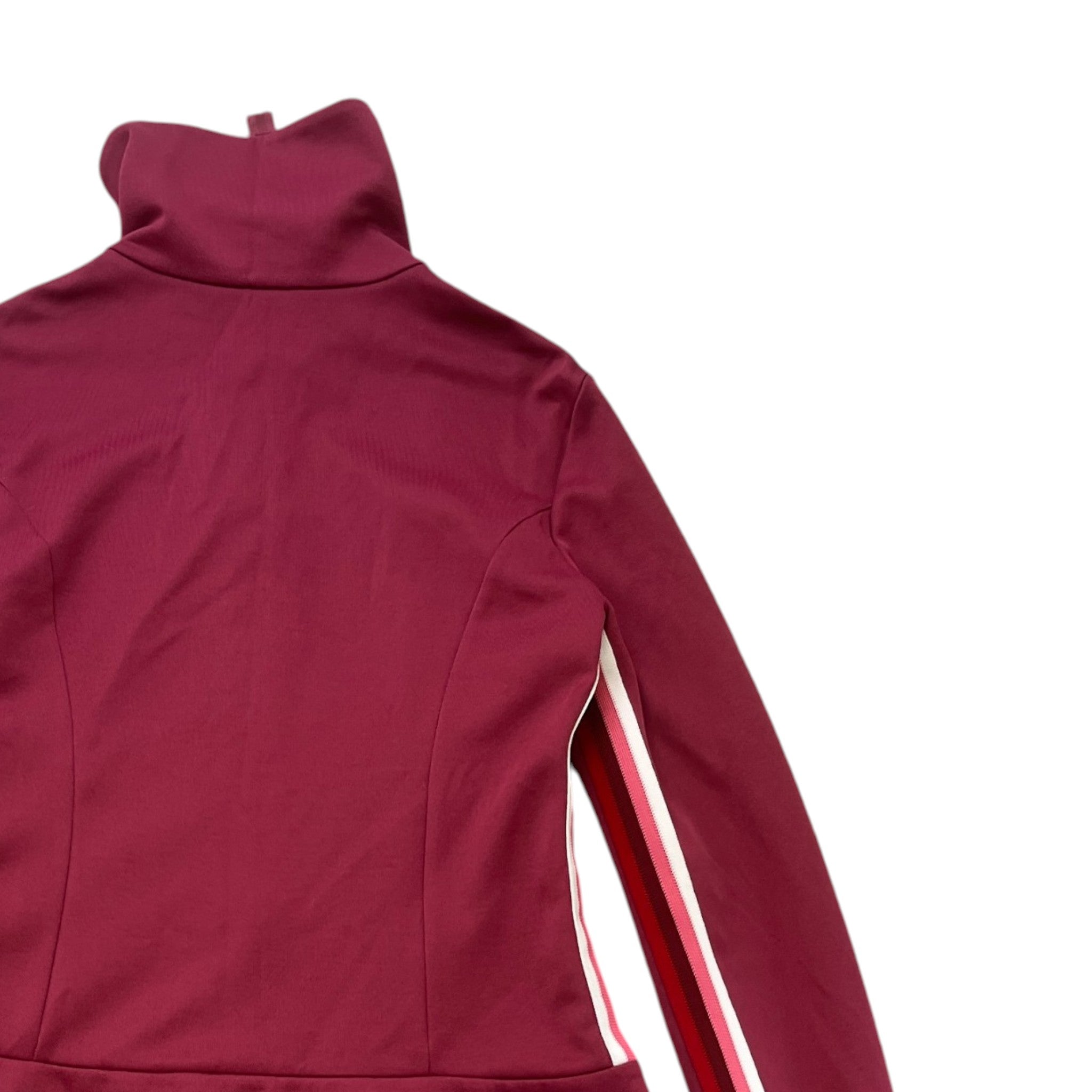 Women's Maglia Cardigan Jumper Burgundy Size XL