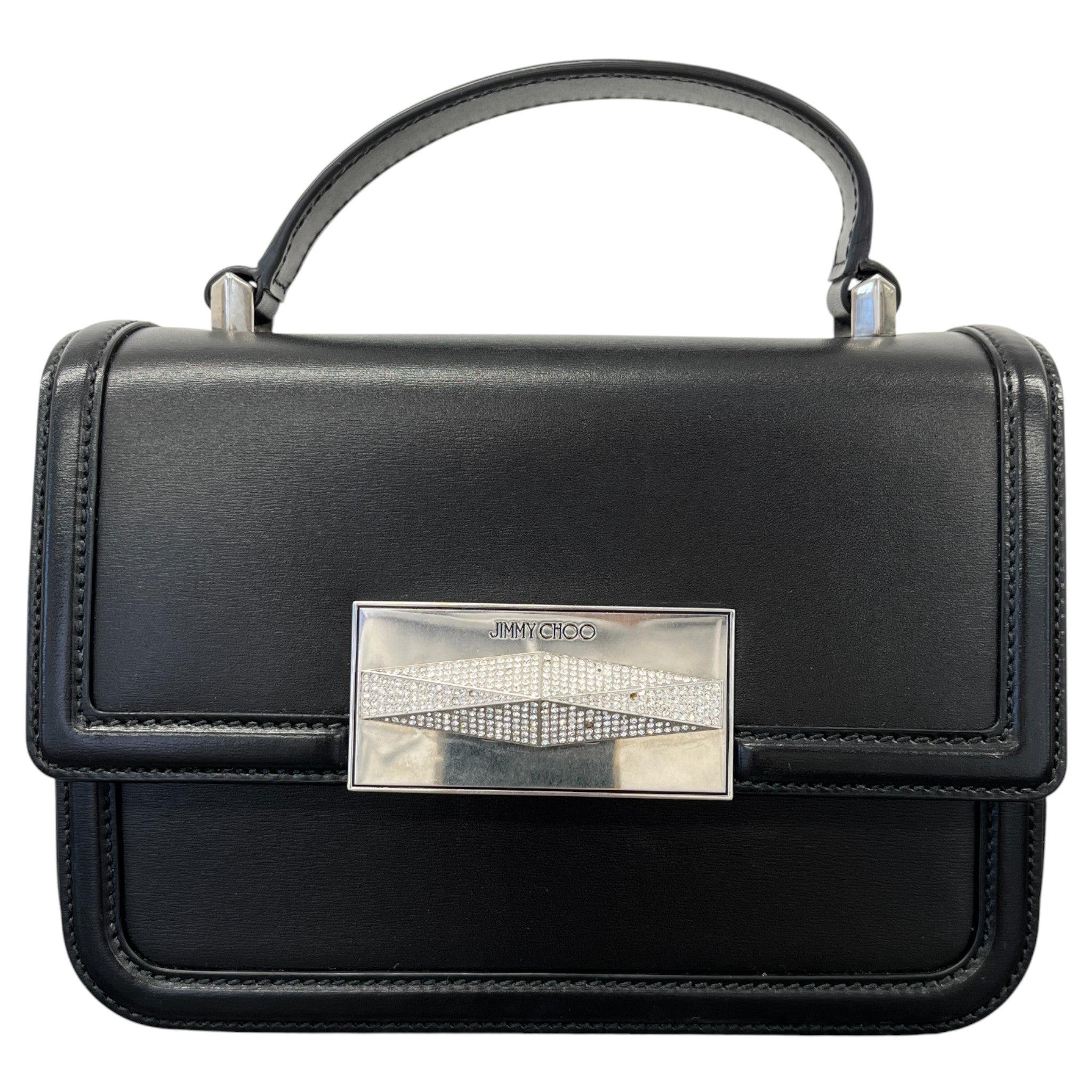 Women's Diamond Top Handle Bag Black