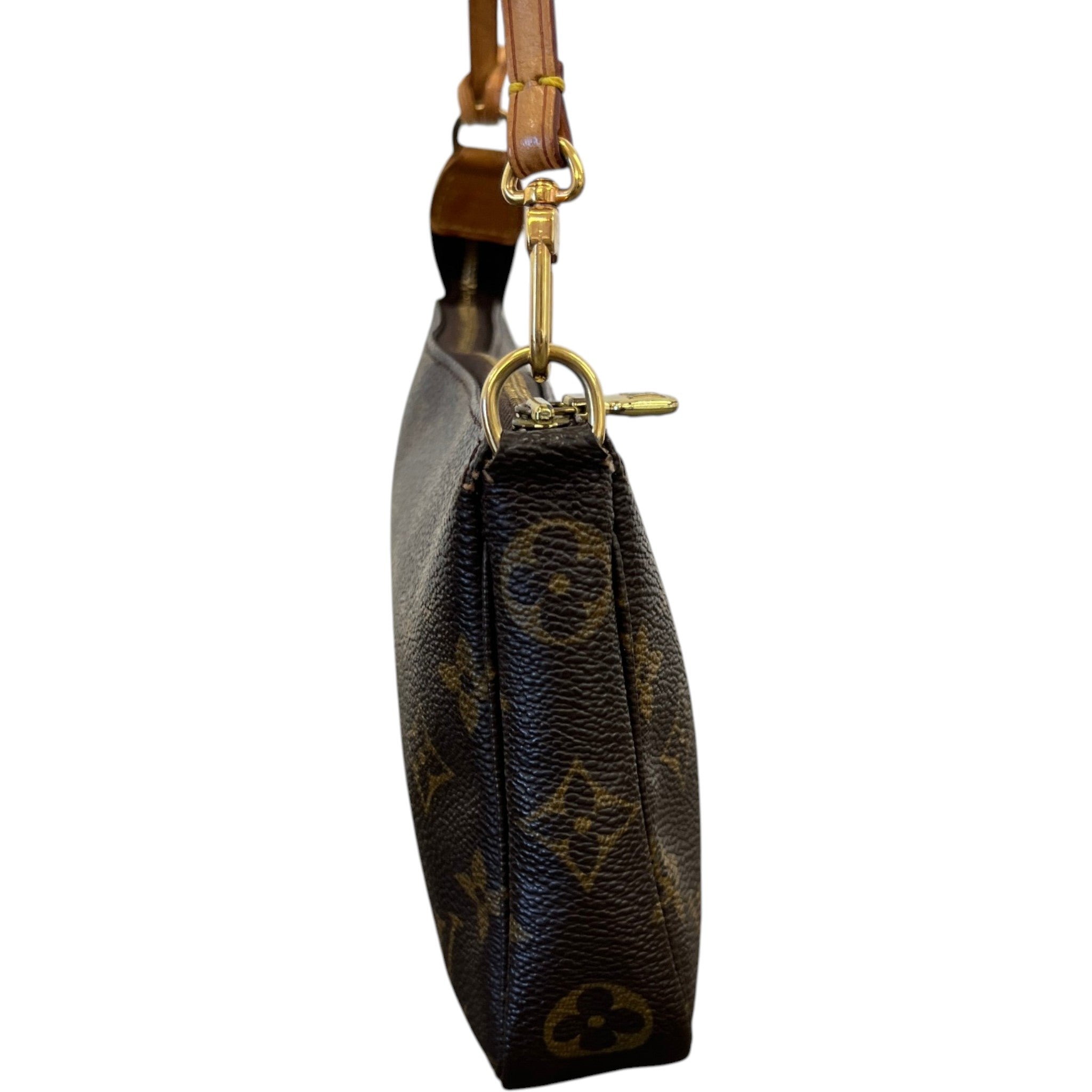 Women's Monogram Pochette Bag Brown