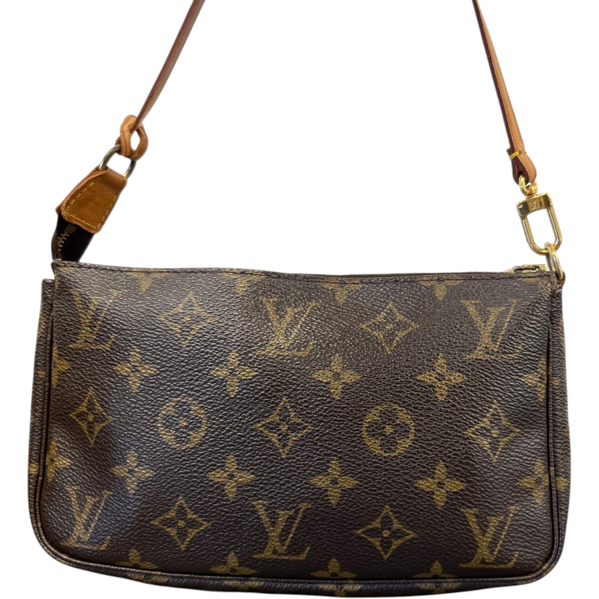 Women's Monogram Pochette Bag Brown