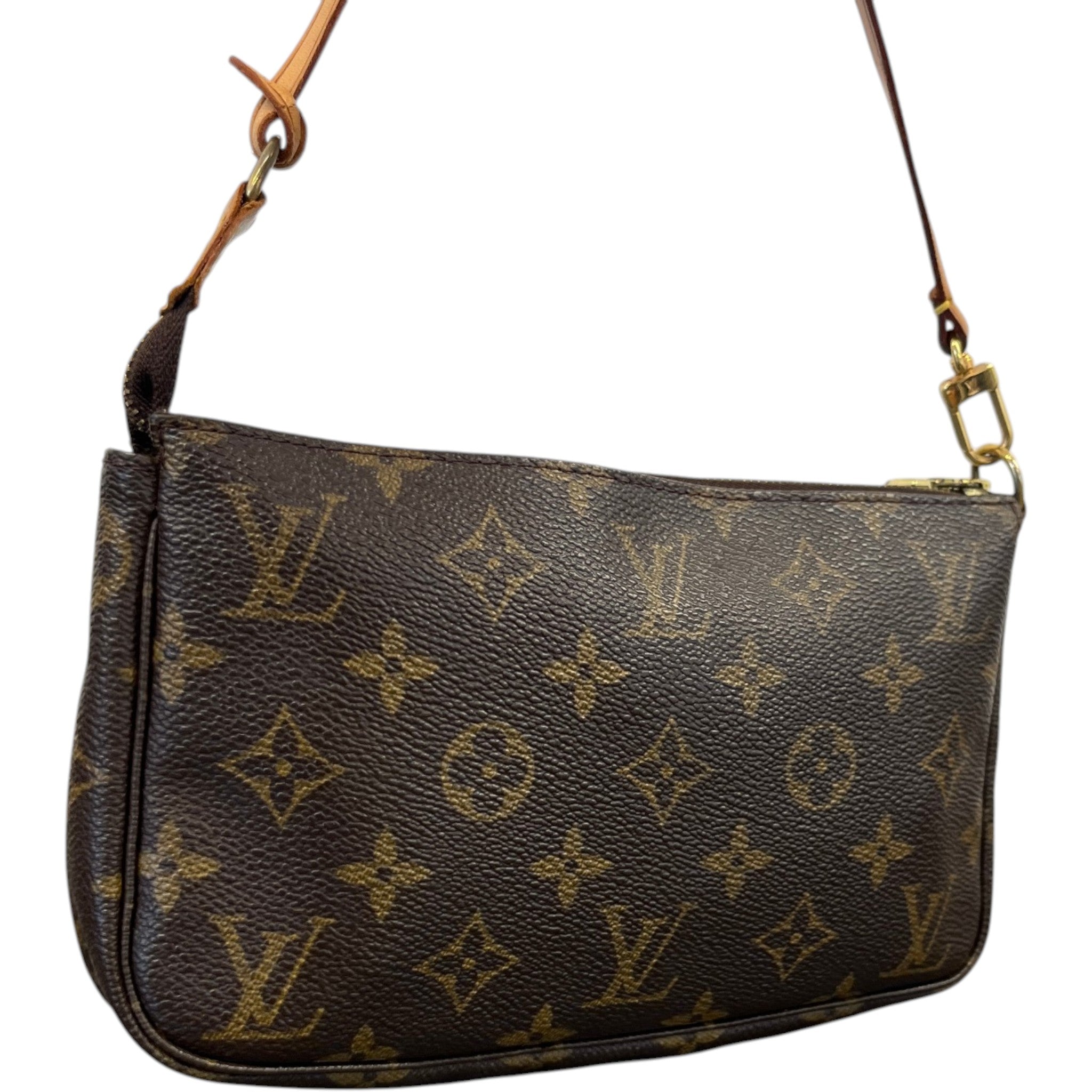Women's Monogram Pochette Bag Brown