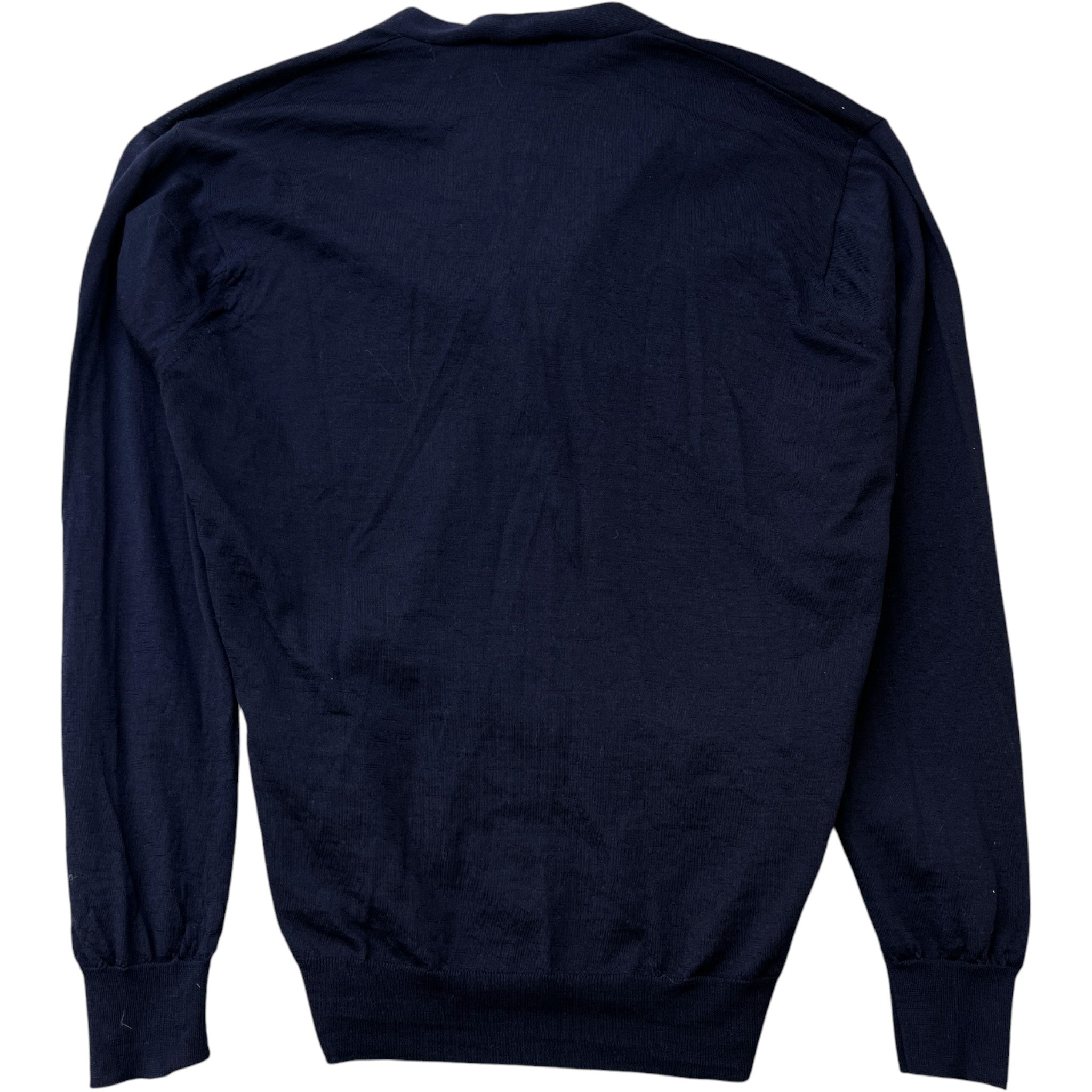 Women's Button-Up Cardigan Navy Size M