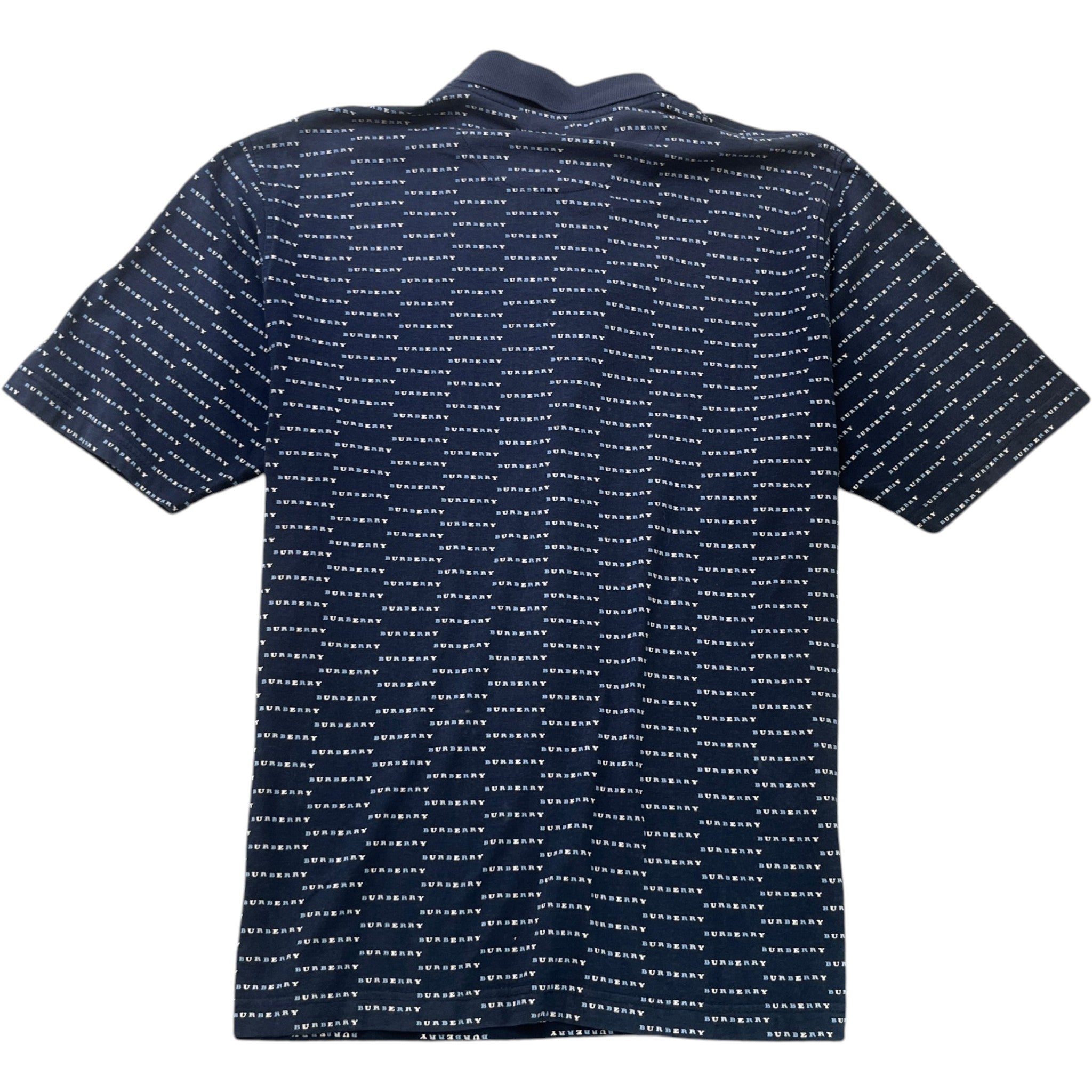 Men's Monogram Polo Shirt Navy Size L
