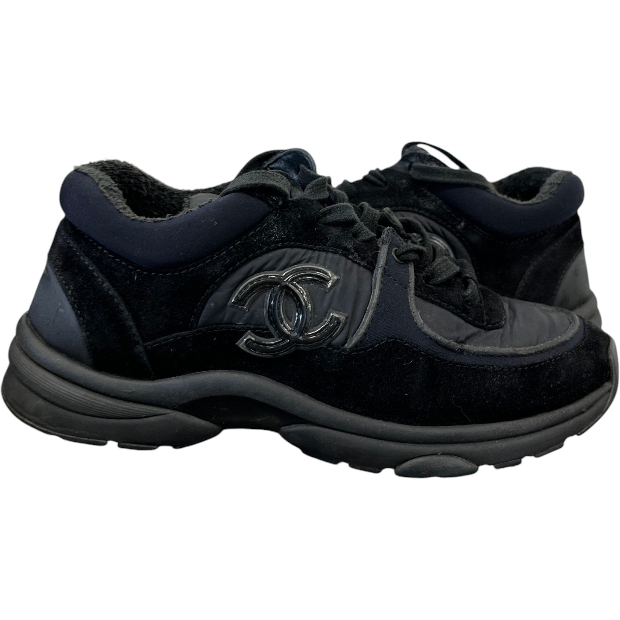 Women's Cc Runners Low Trainers Black Size EU 37 / UK 4