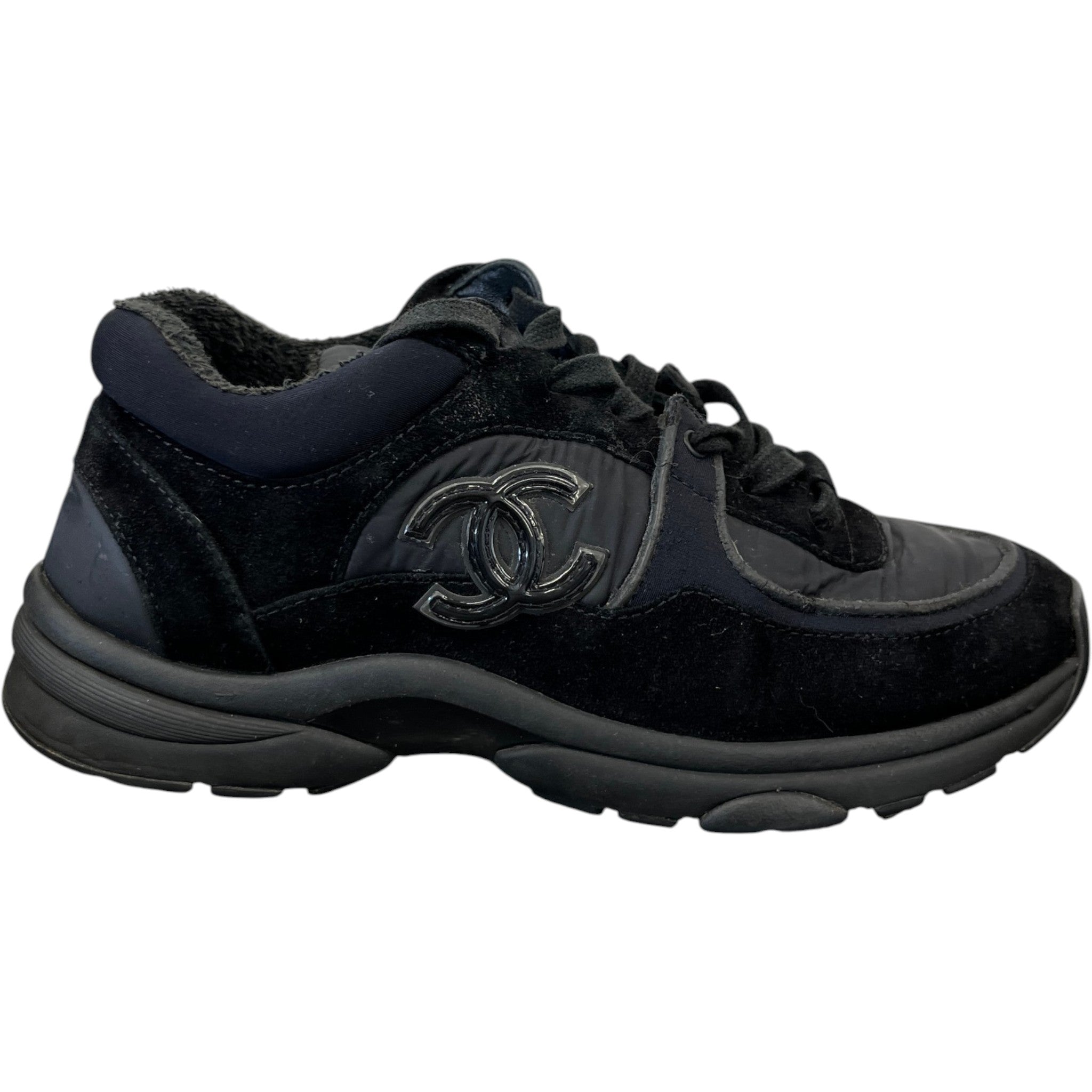 Women's Cc Runners Low Trainers Black Size EU 37 / UK 4
