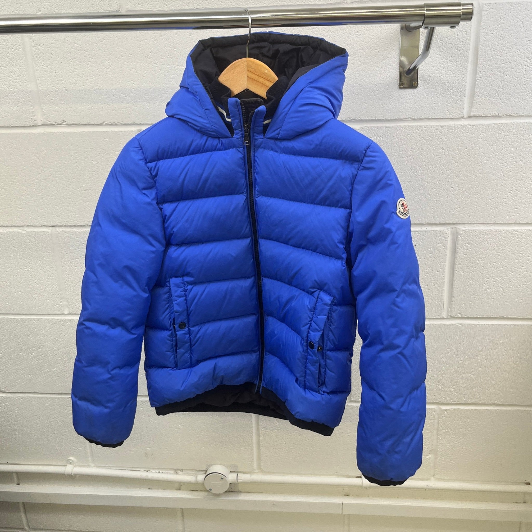 Men's Stefan Down Jacket Blue Size Junior Age 12