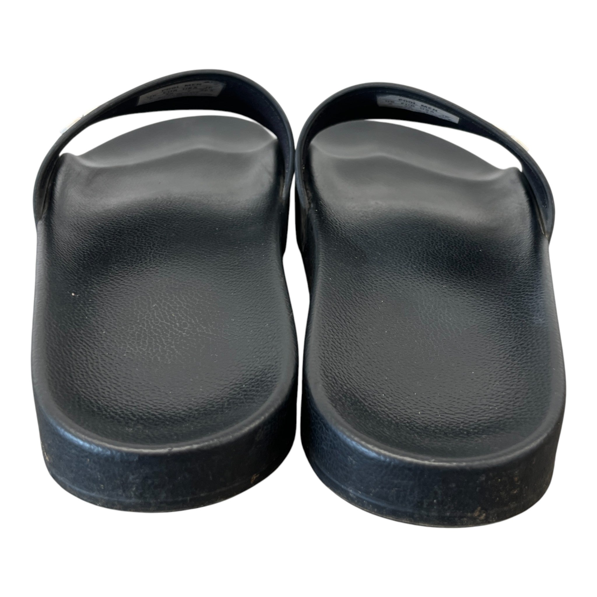 Men's Logo Slides Black Size EU 40 / UK 6