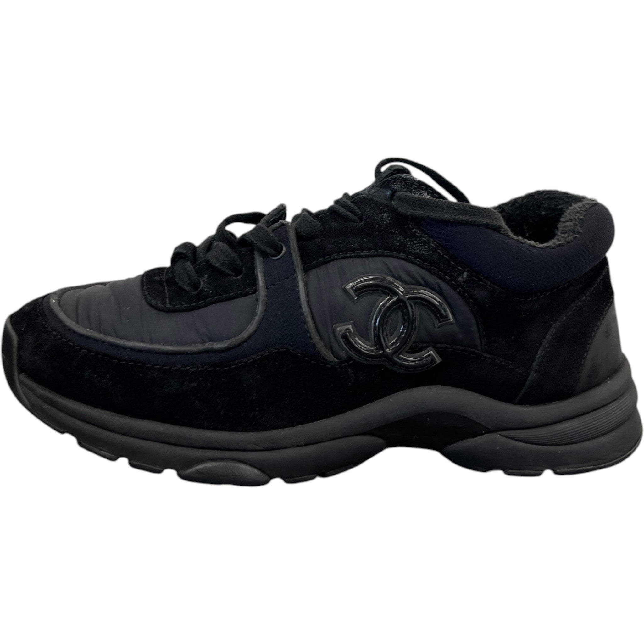 Women's Cc Runners Low Trainers Black Size EU 37 / UK 4