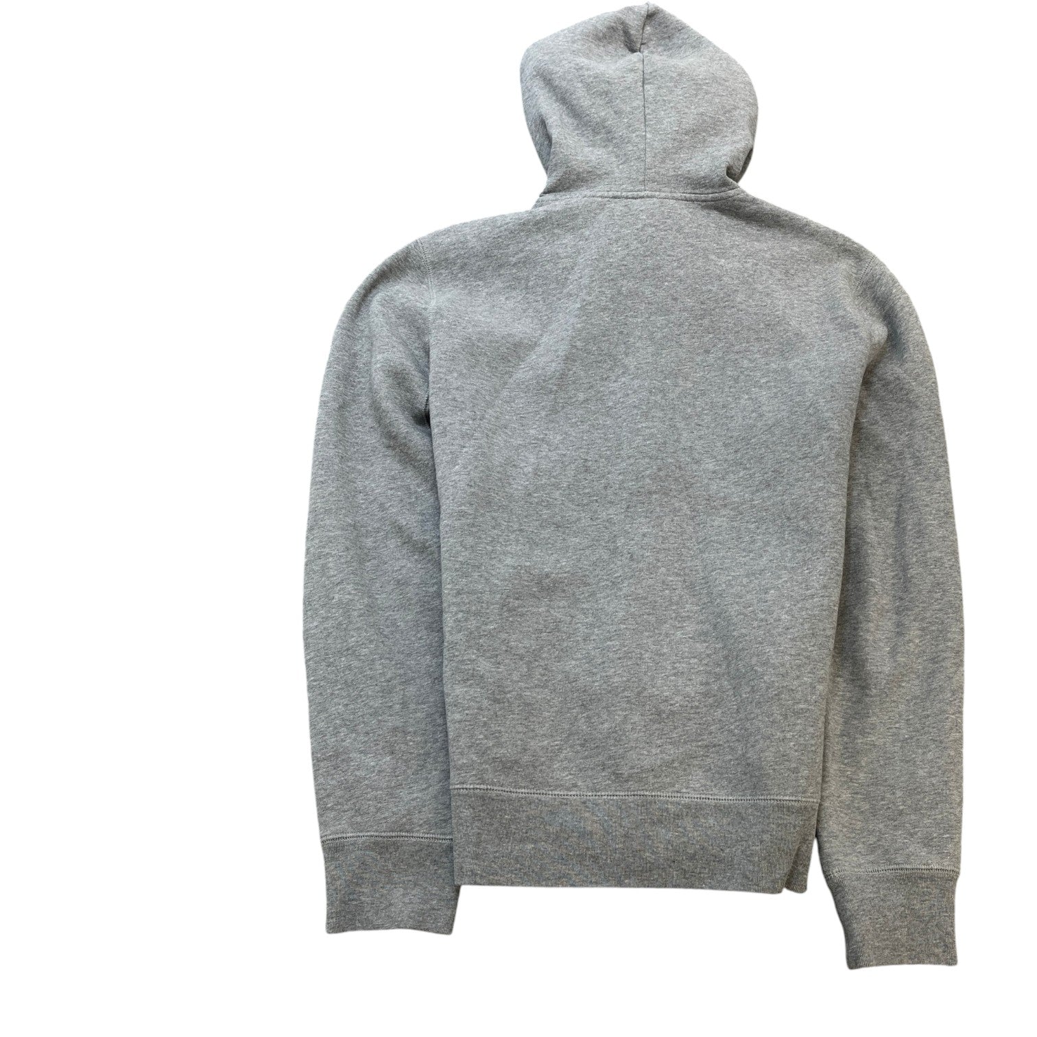 Men's Embroidered Logo Hoodie Grey Size M