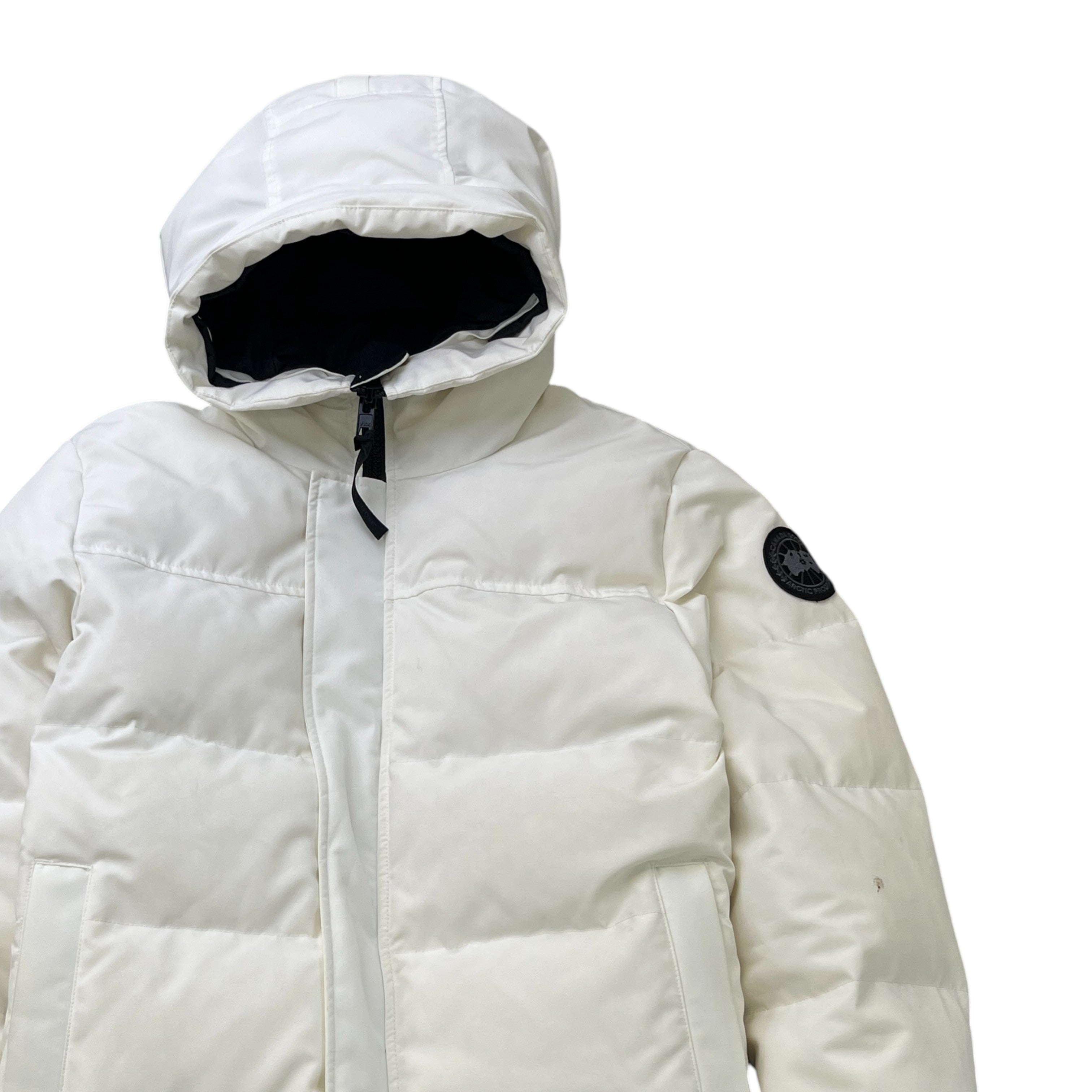 Men's Wyndham Parka Down Jacket White Size M