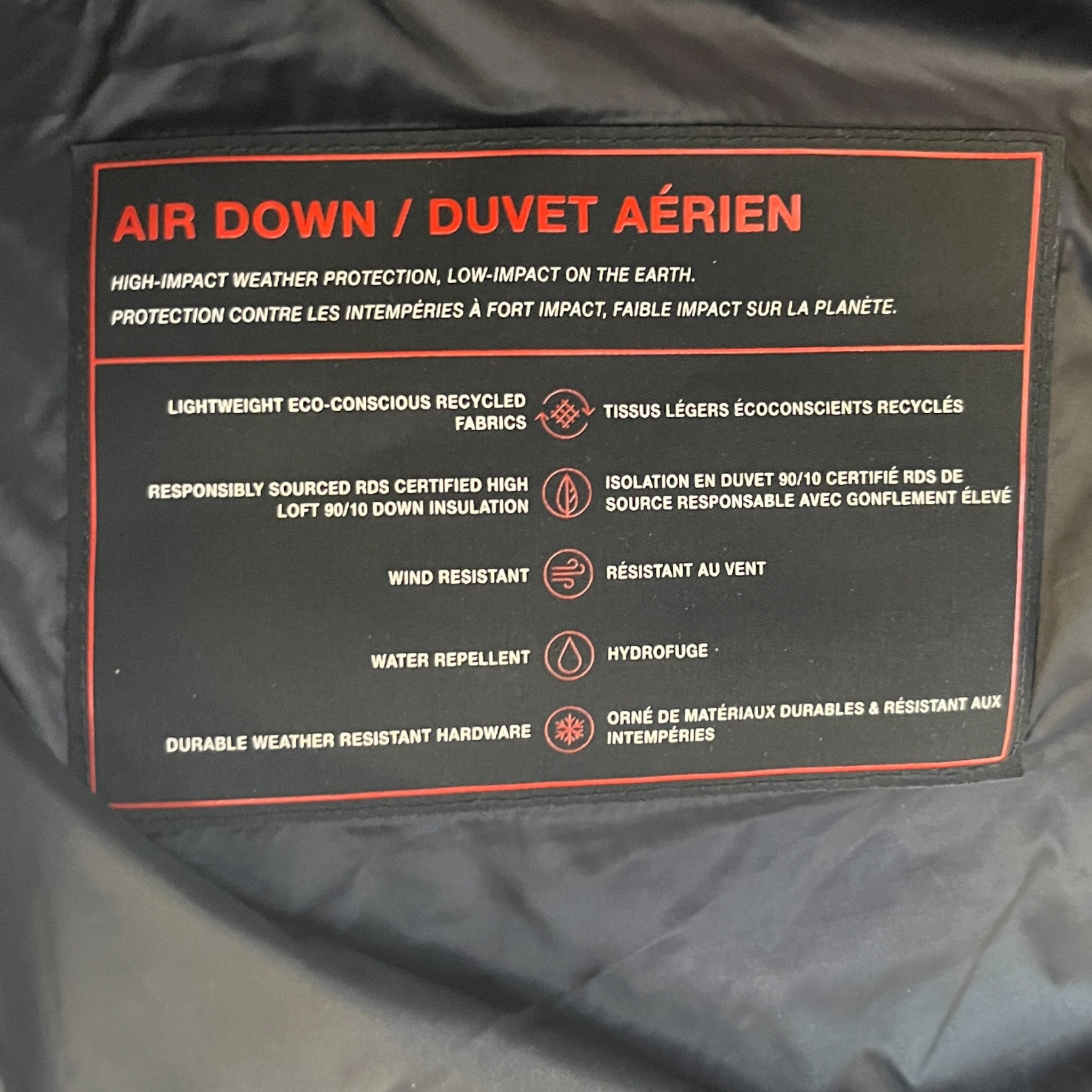 Men's Plaque Logo Gilet Black Size XL