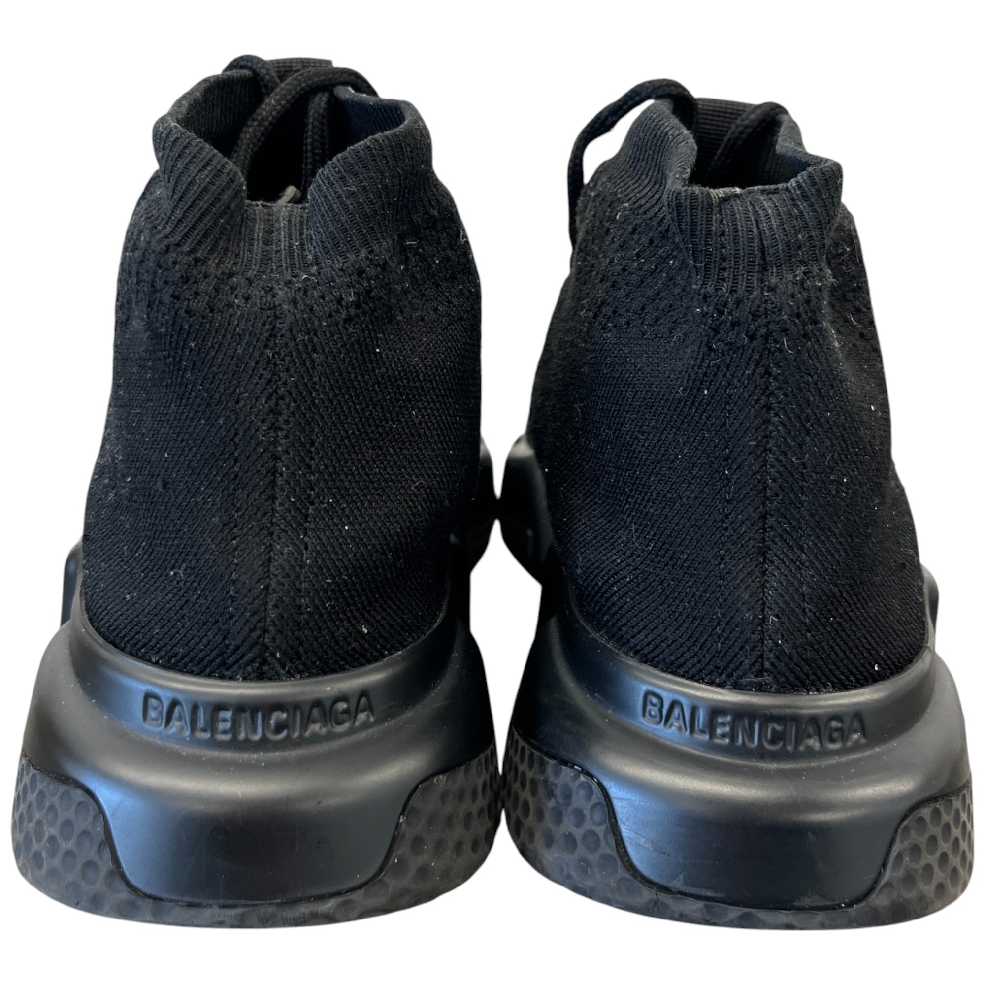 Men's Speed Lace Up Low Trainers Black Size EU 40 / UK 6