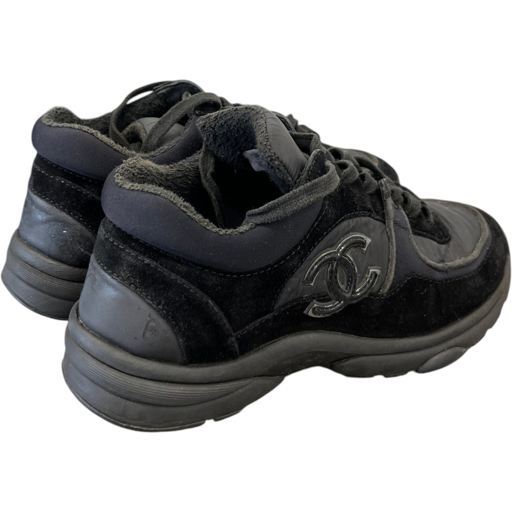 Women's Cc Runners Low Trainers Black Size EU 37 / UK 4