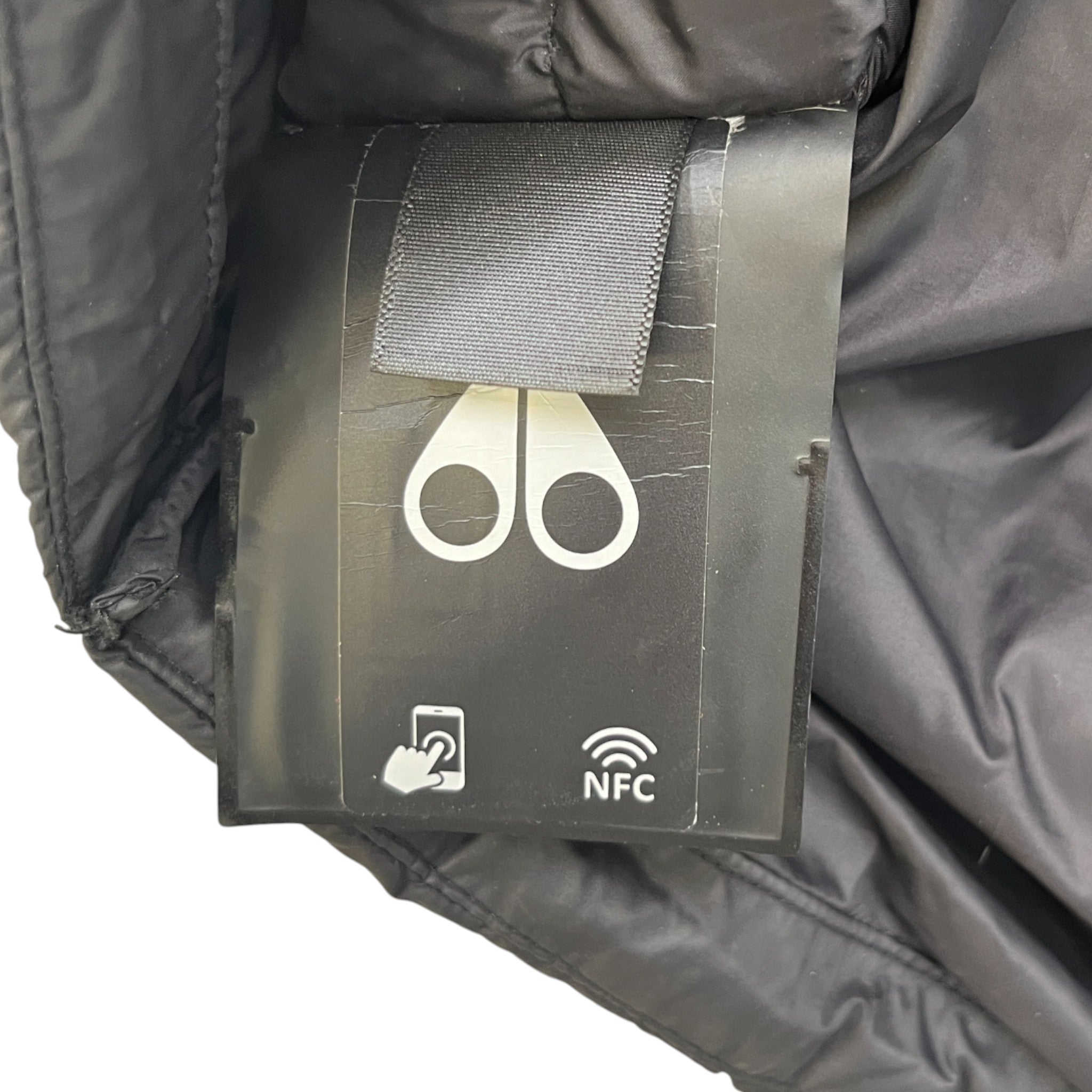 Men's Plaque Logo Gilet Black Size XL