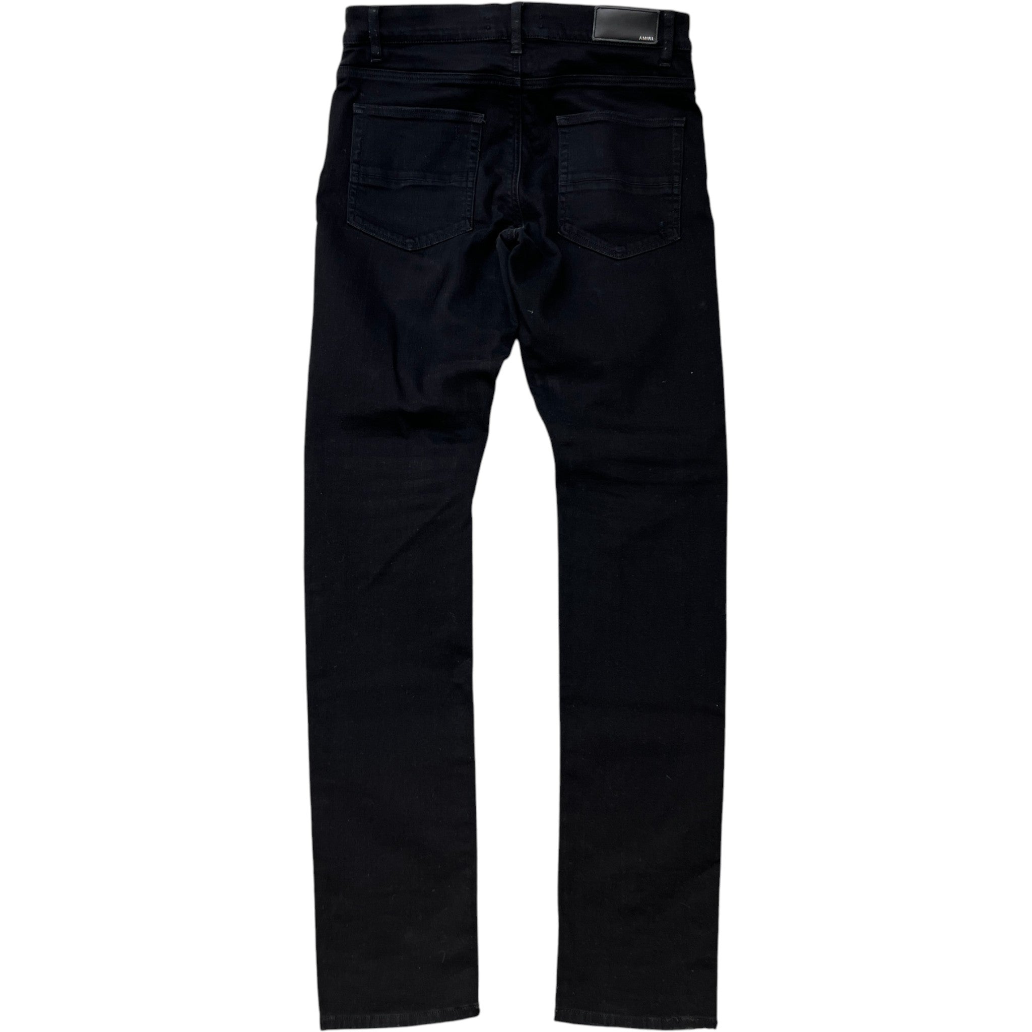 Men's Mx1 Distressed Jeans Black Size Waist 34"