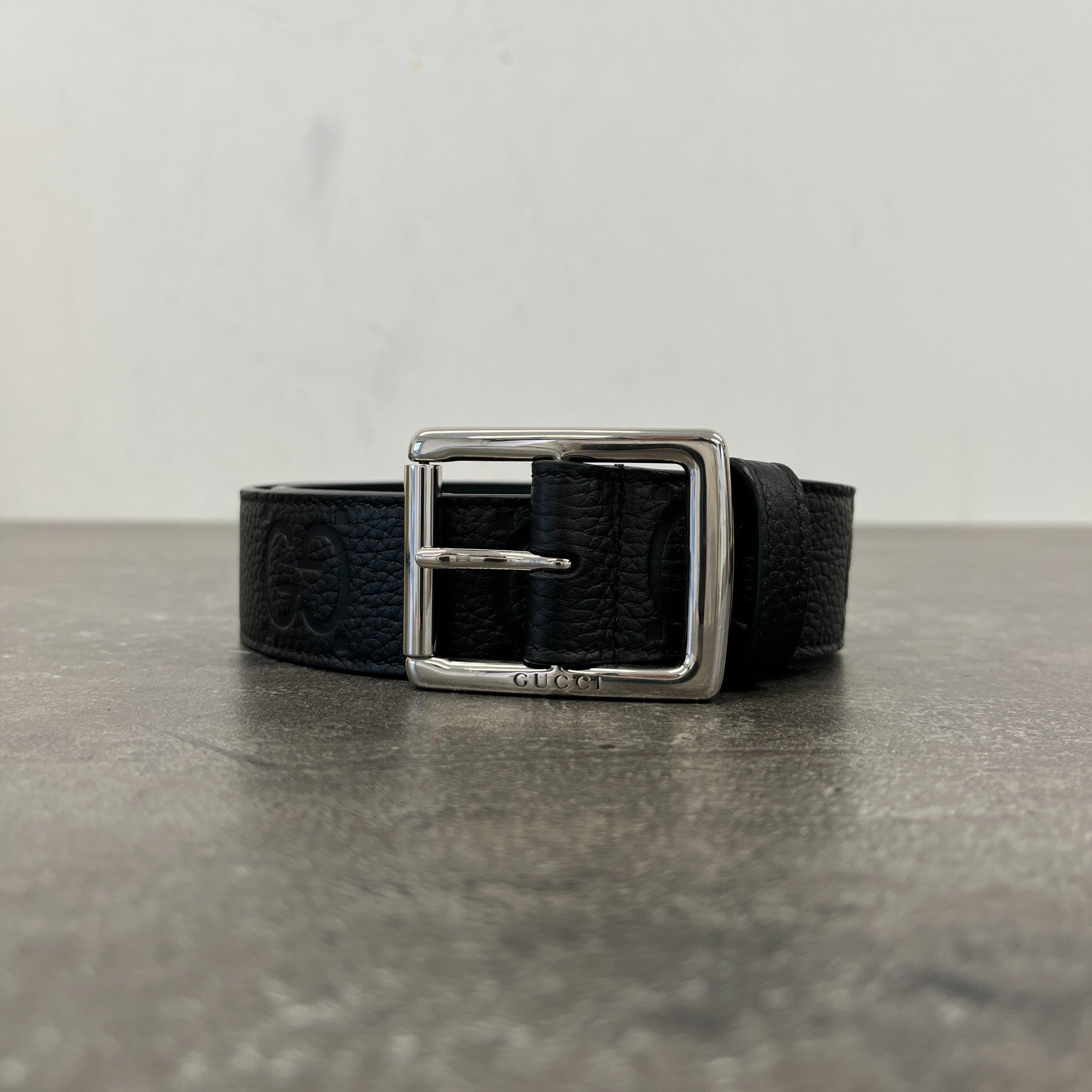 Women's Gg Supreme Belt Black Size 70CM / UK 6