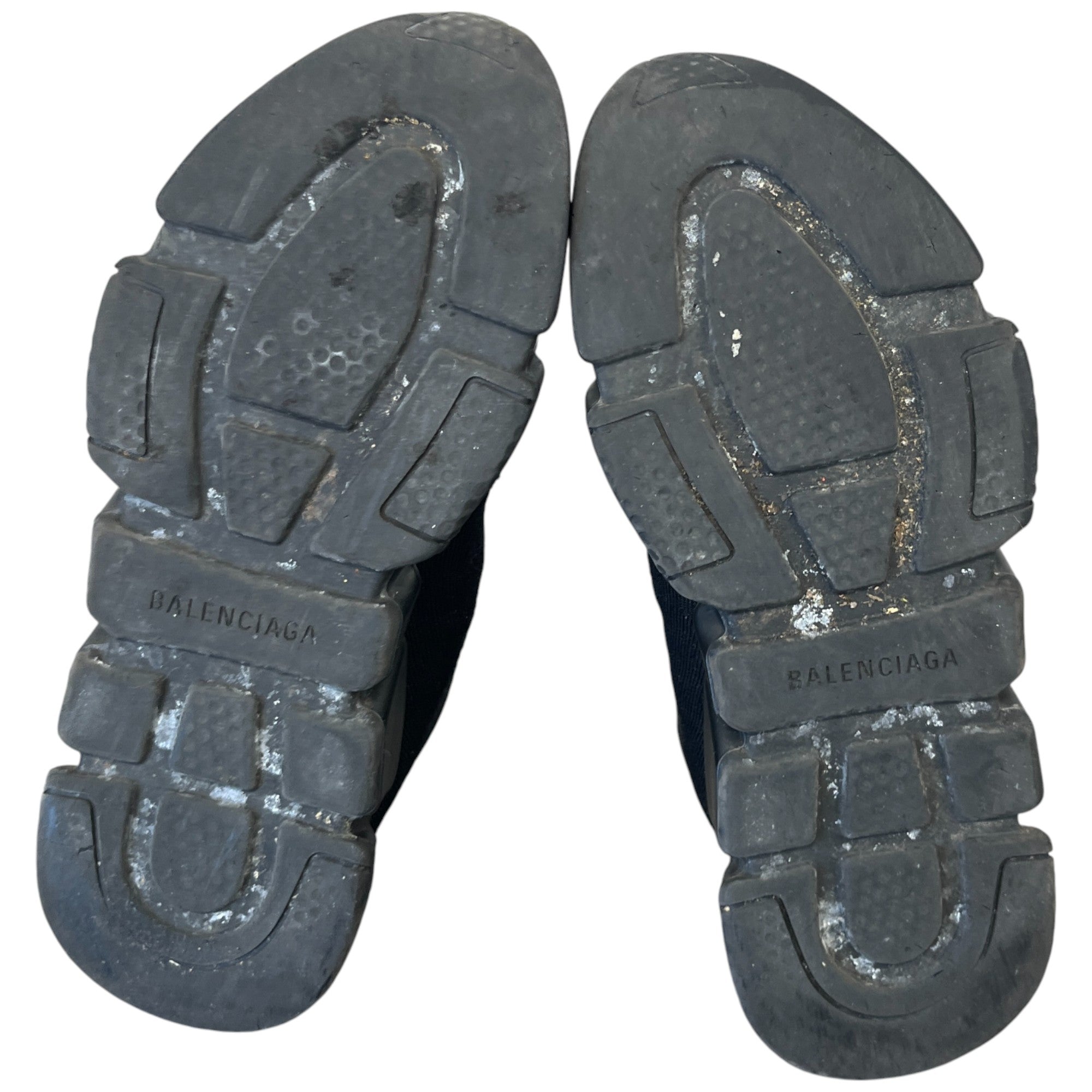 Men's Speed Lace Up Low Trainers Black Size EU 40 / UK 6