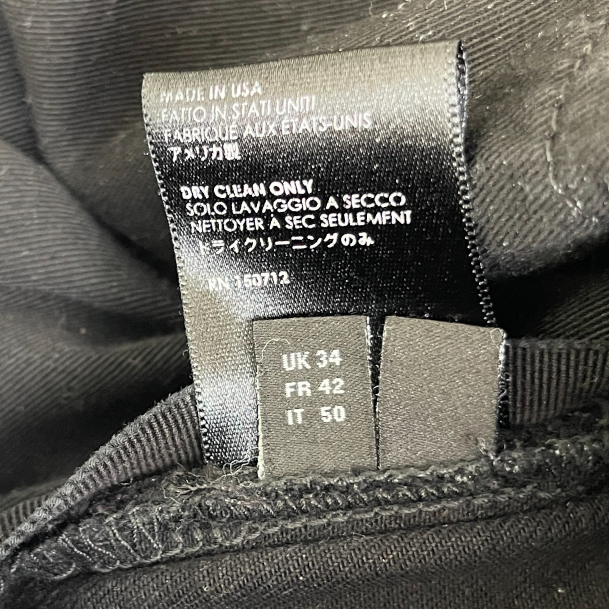 Men's Mx1 Distressed Jeans Black Size Waist 34"