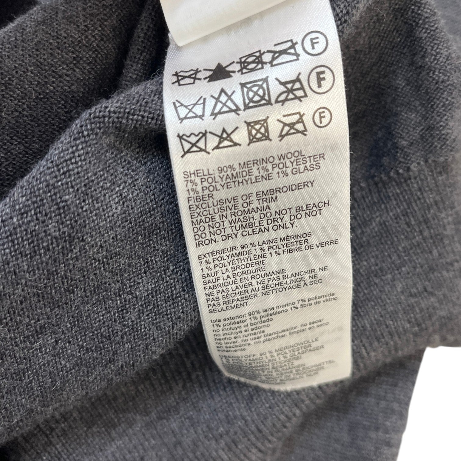 Men's Amherst Hoodie Grey Size L