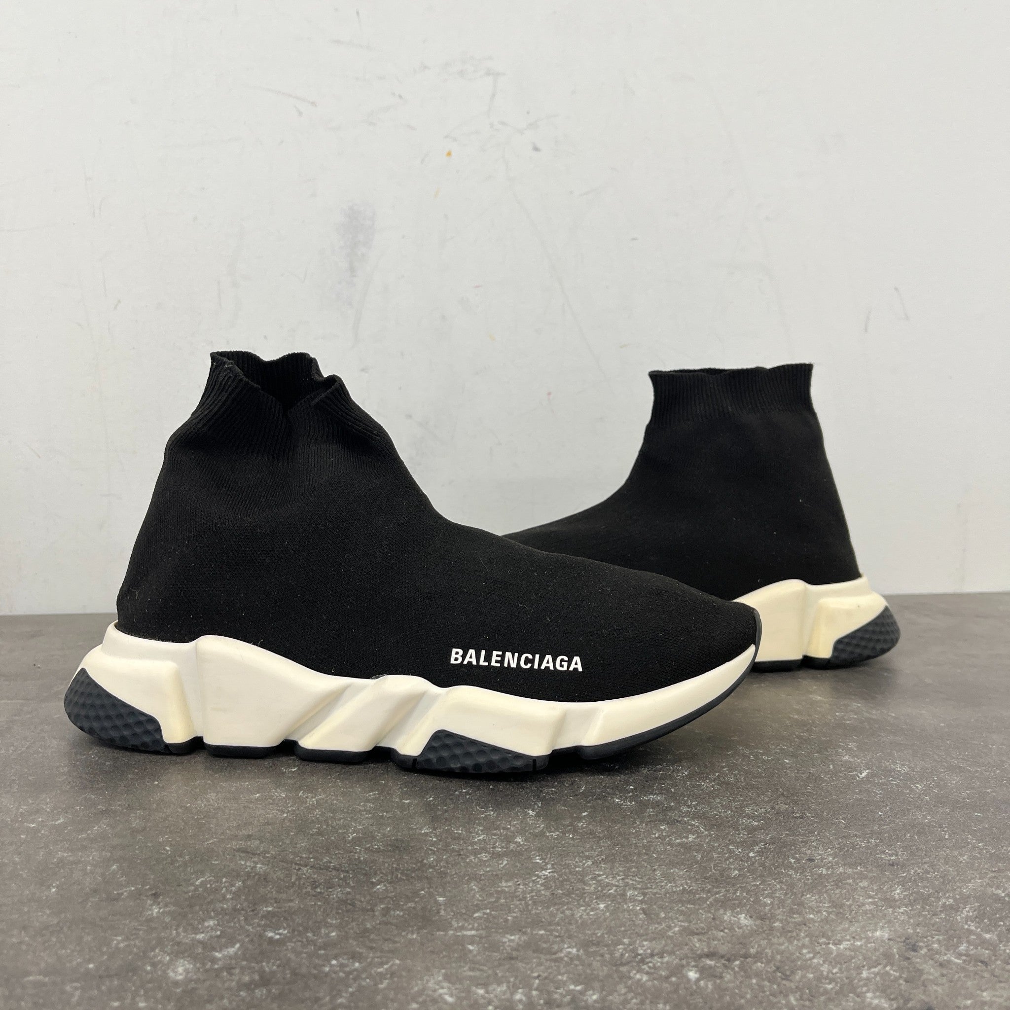 Men's Speed High Trainers Black Size EU 42 / UK 8