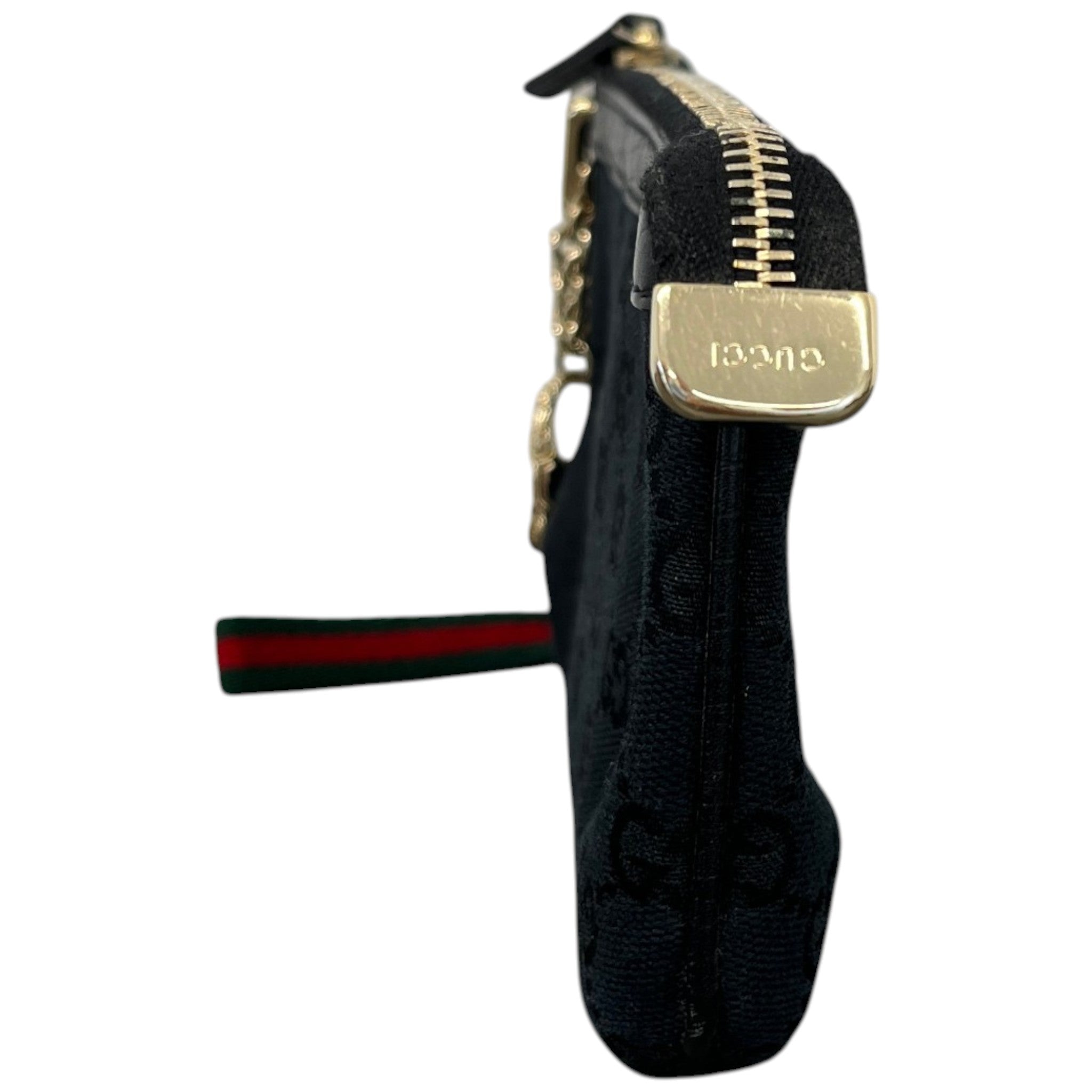 Women's Ophidia Web Wristlet Pouch Black