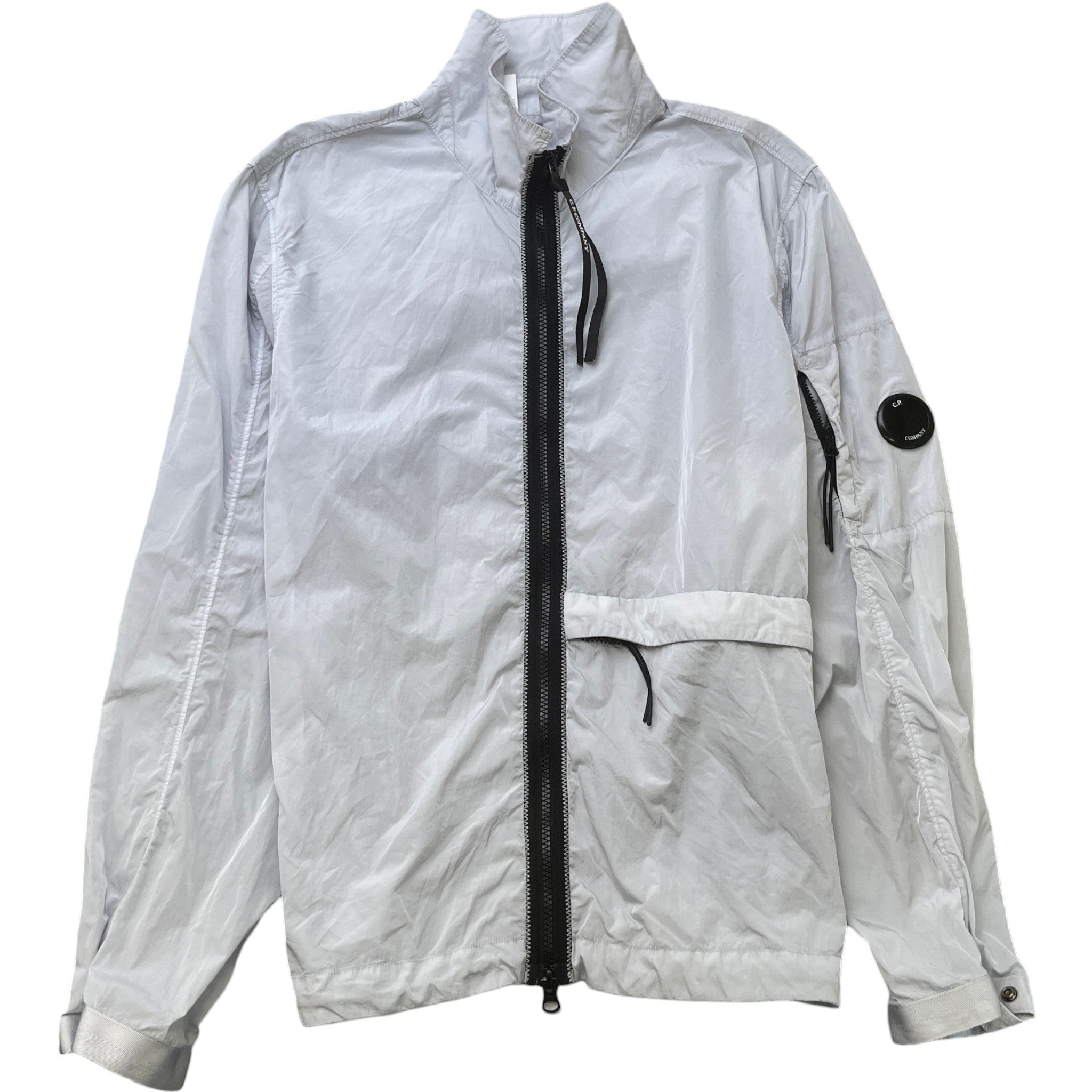 Men's Lens Logo Jacket Grey Size M