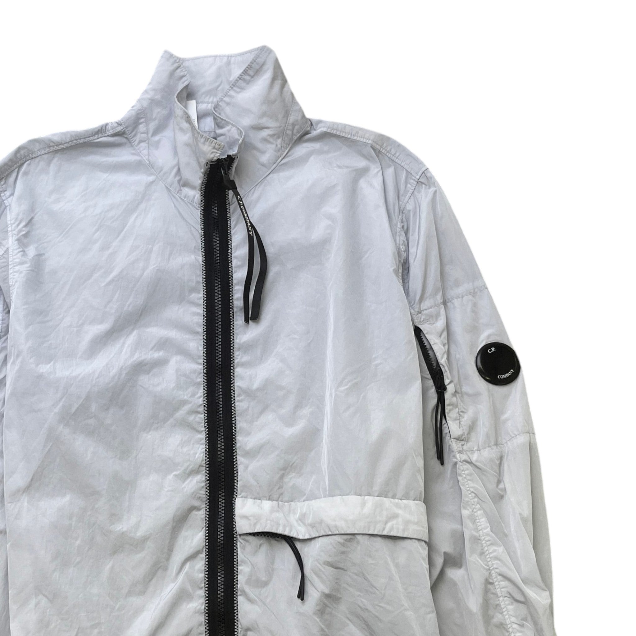 Men's Lens Logo Jacket Grey Size M