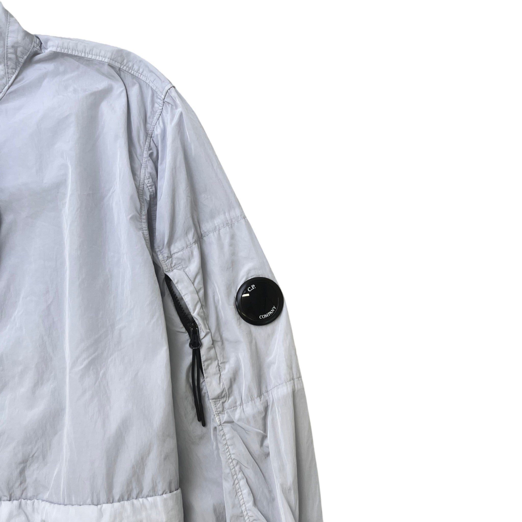 Men's Lens Logo Jacket Grey Size M