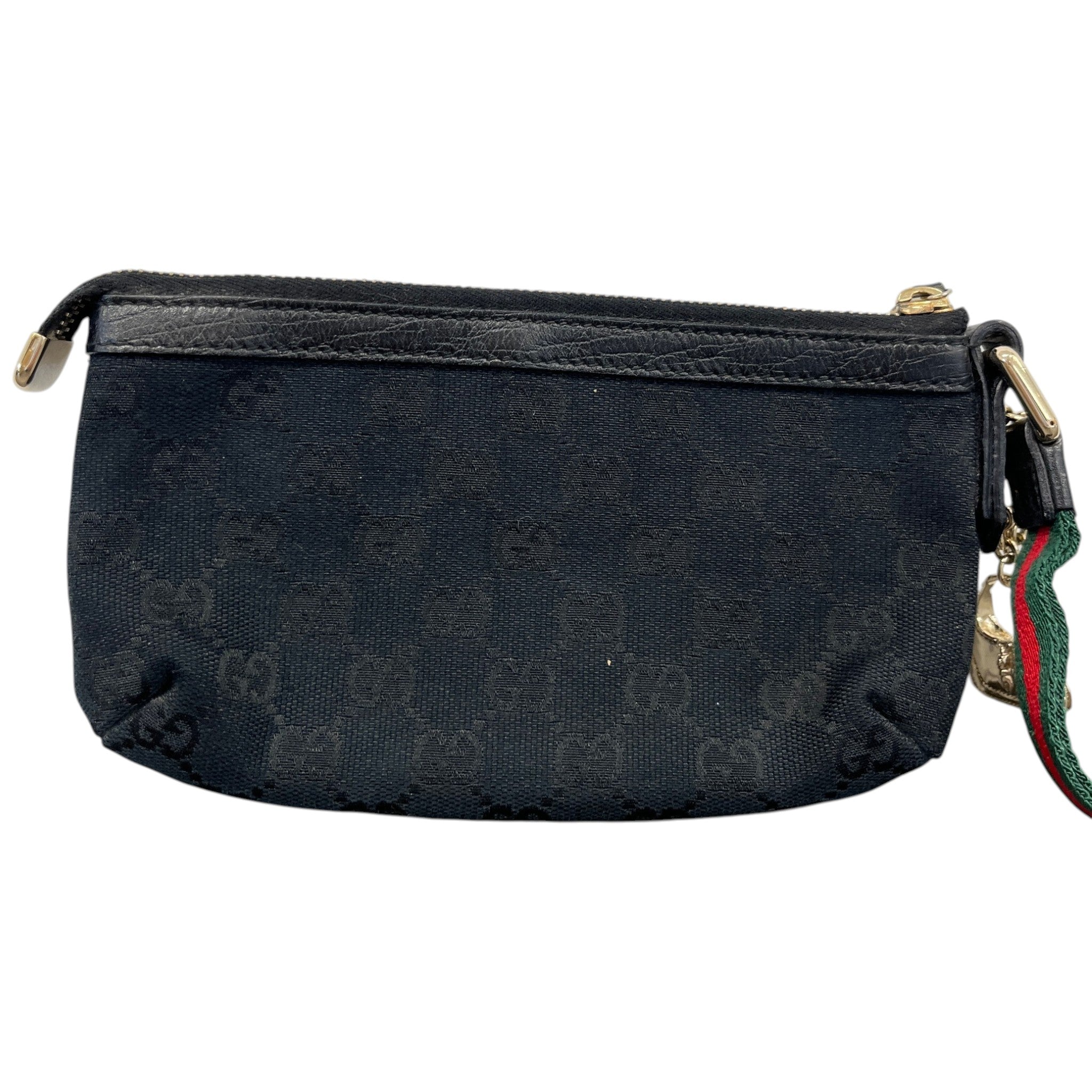 Women's Ophidia Web Wristlet Pouch Black